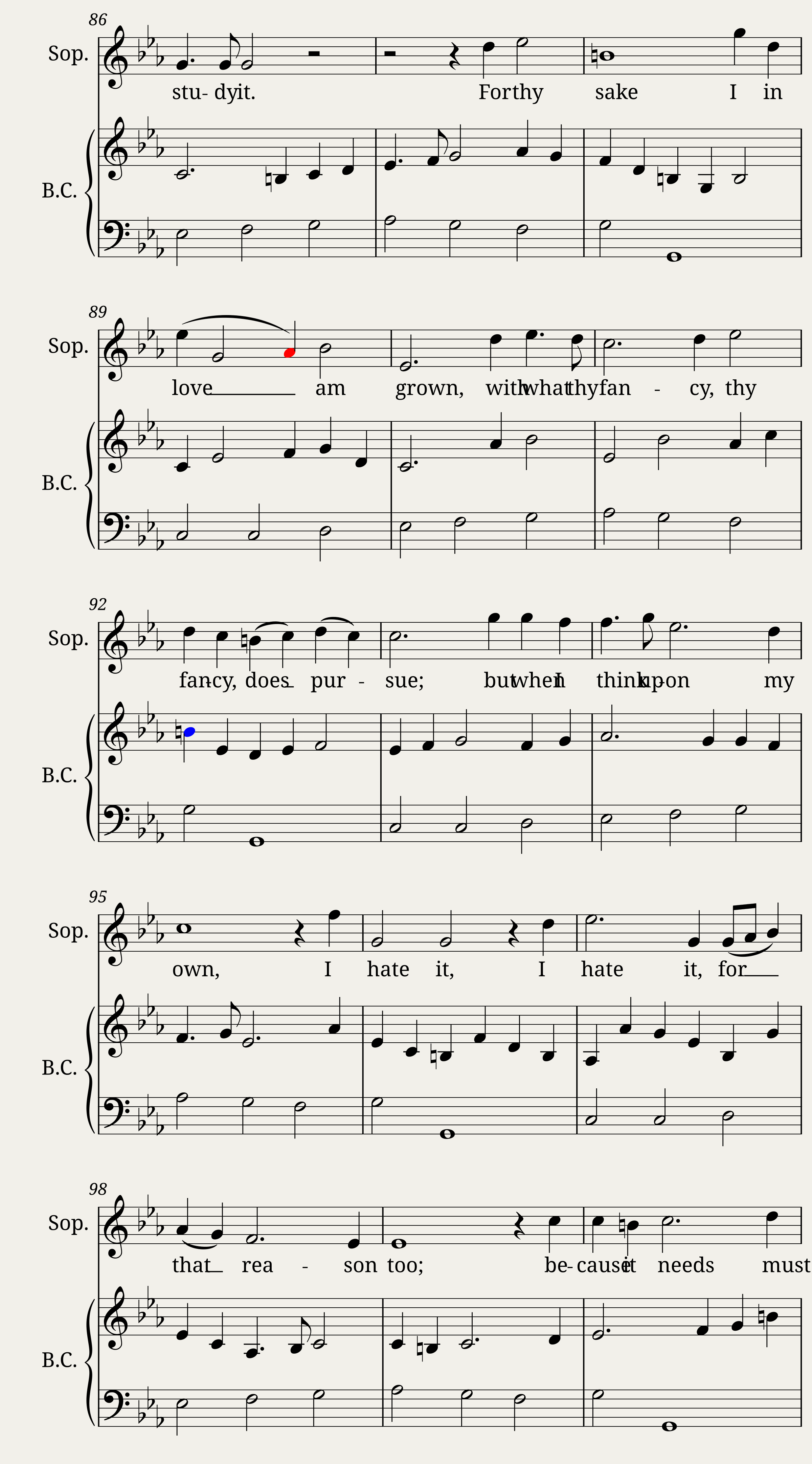 O solitude - Henry Purcell — 7/8