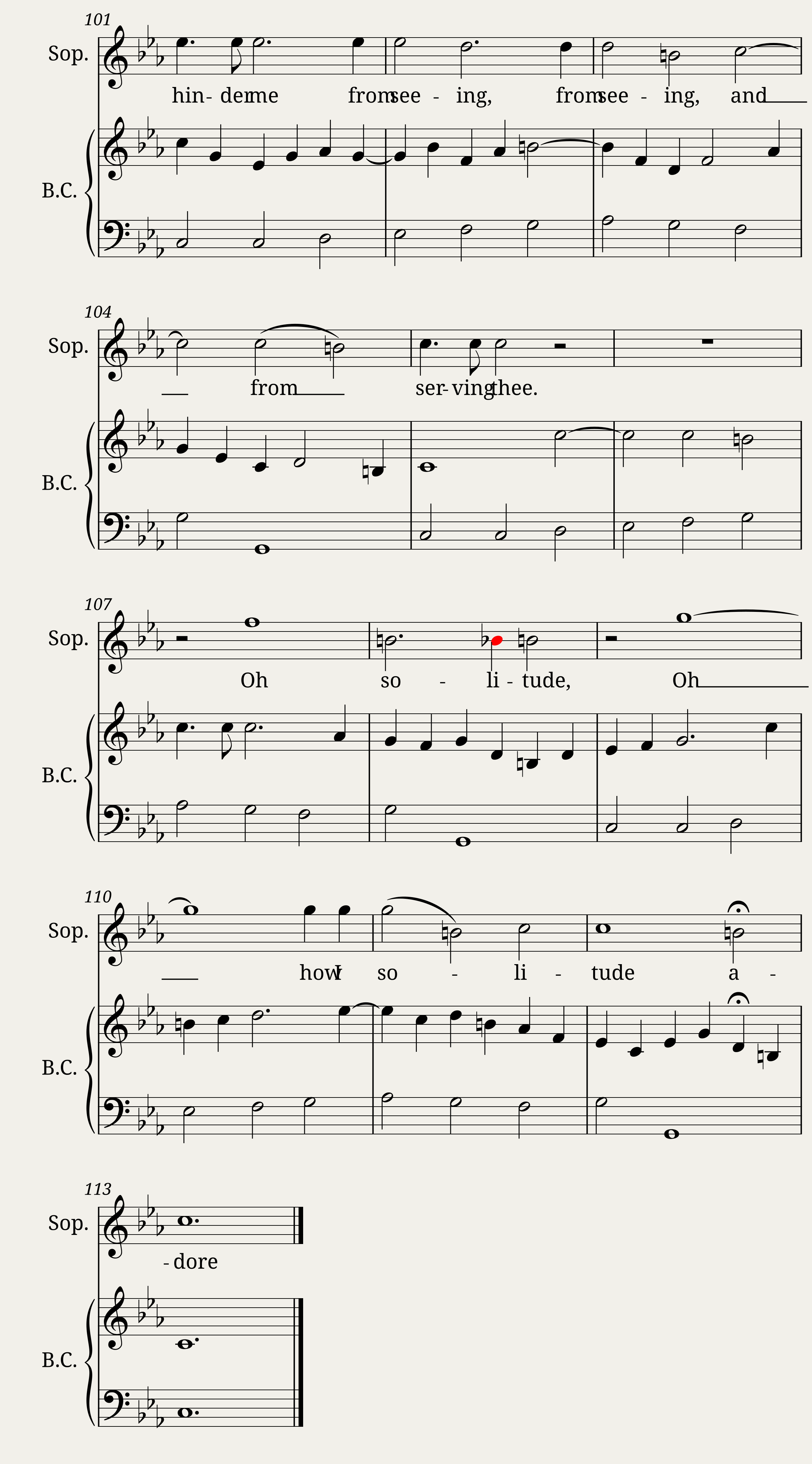 O solitude - Henry Purcell — 8/8