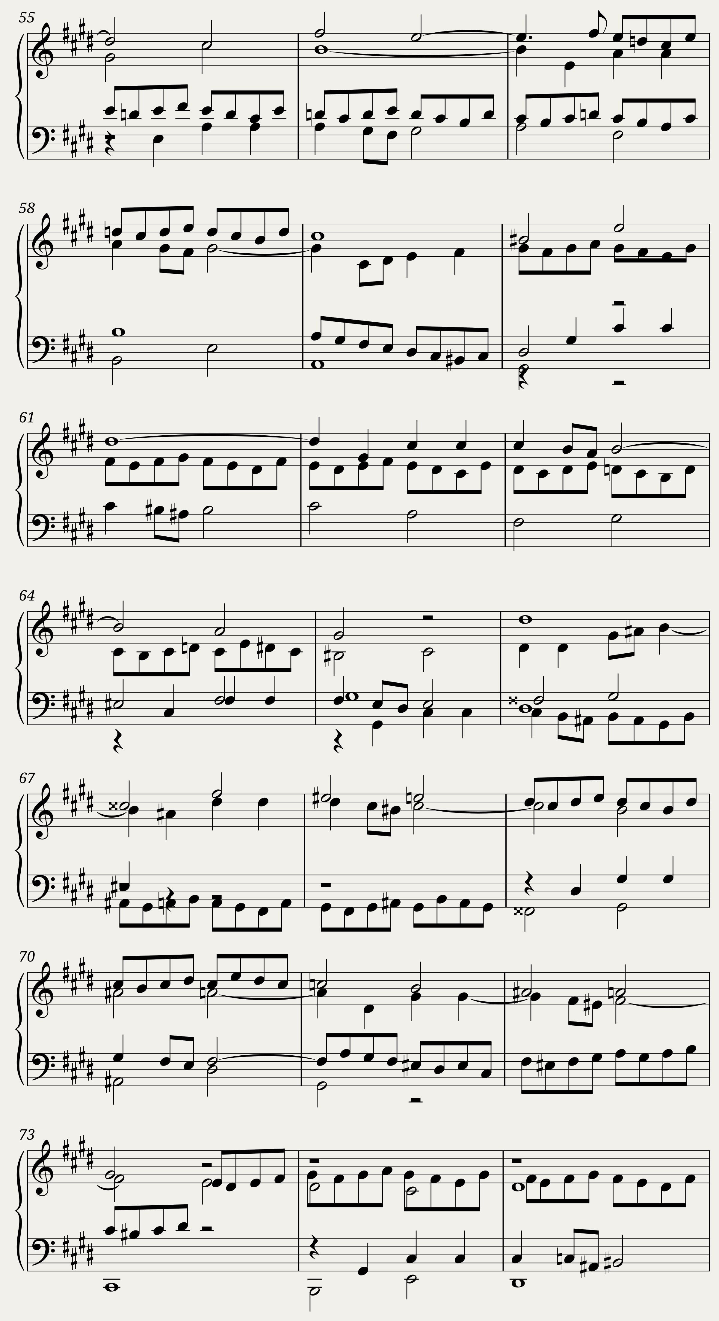 BWV 850: The Well-tempered Clavier Book I - V (A = 415 Hz) — 3/4