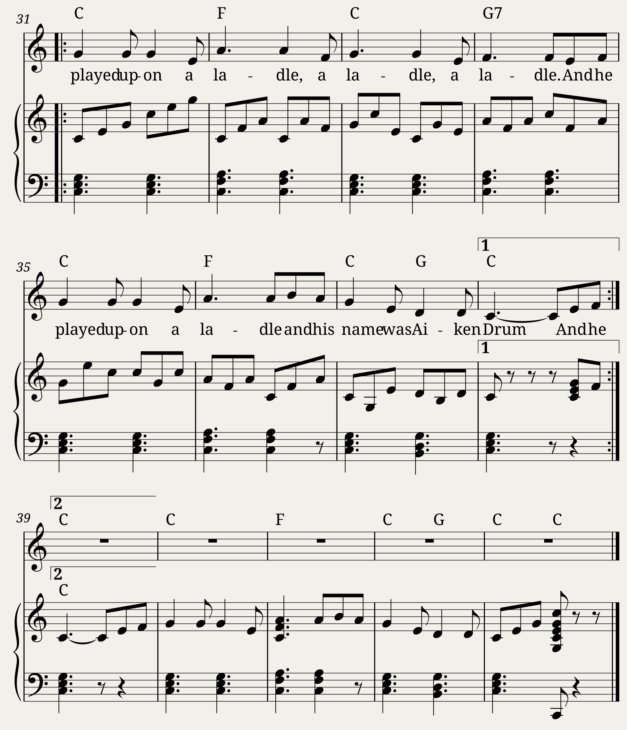 Aiken Drum — 2/2