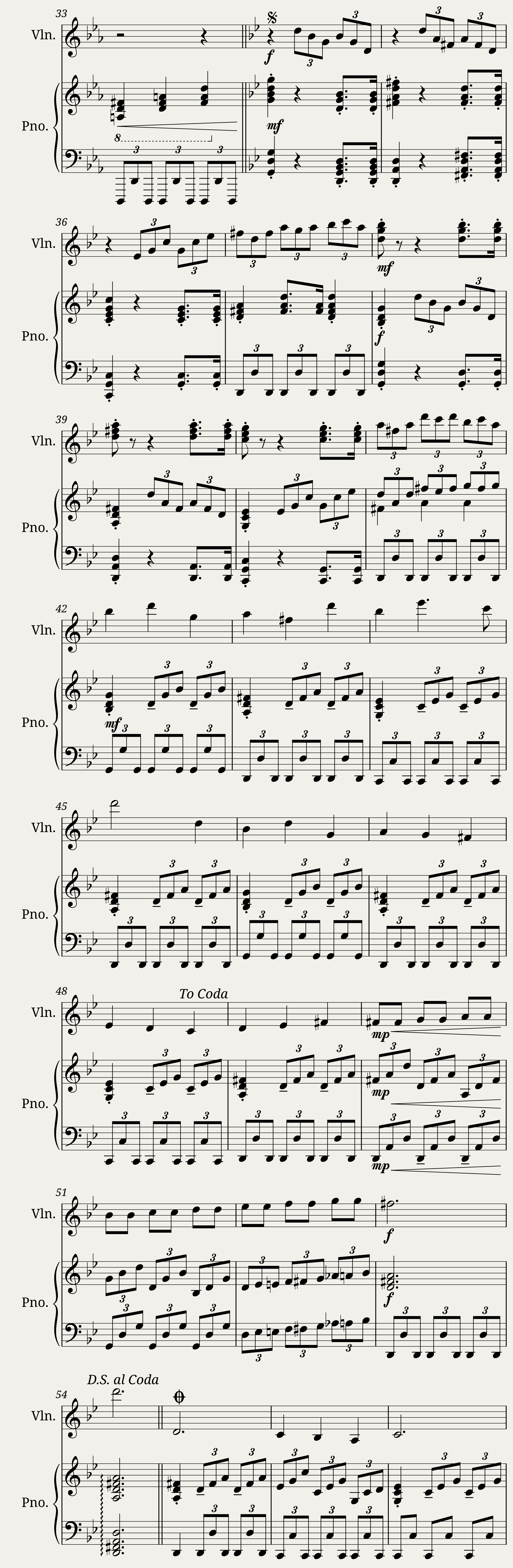Waltz in C minor — 2/5