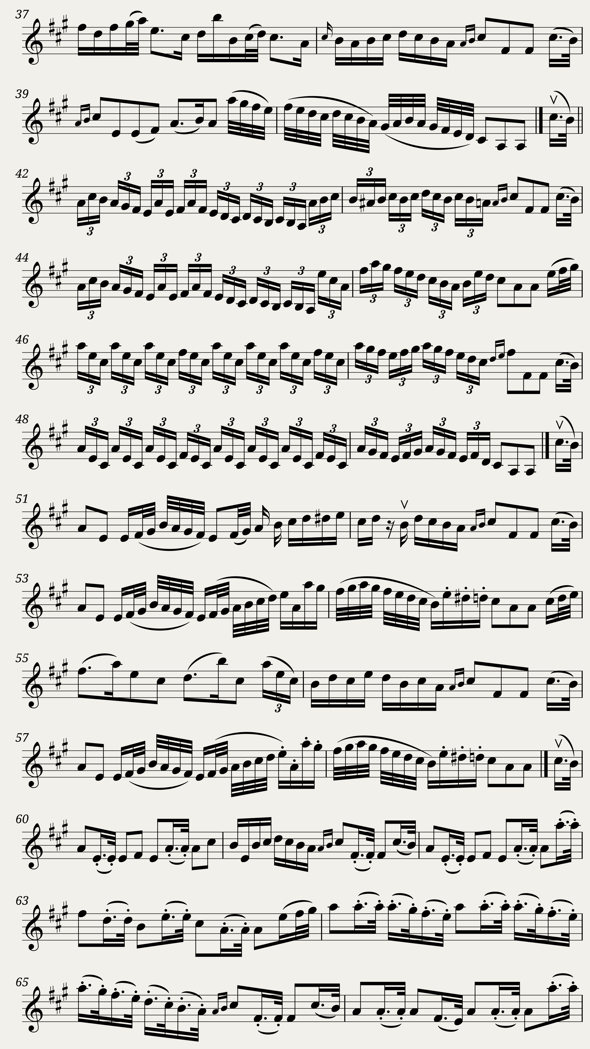 Preludio per violino solo Op4 — 2/2