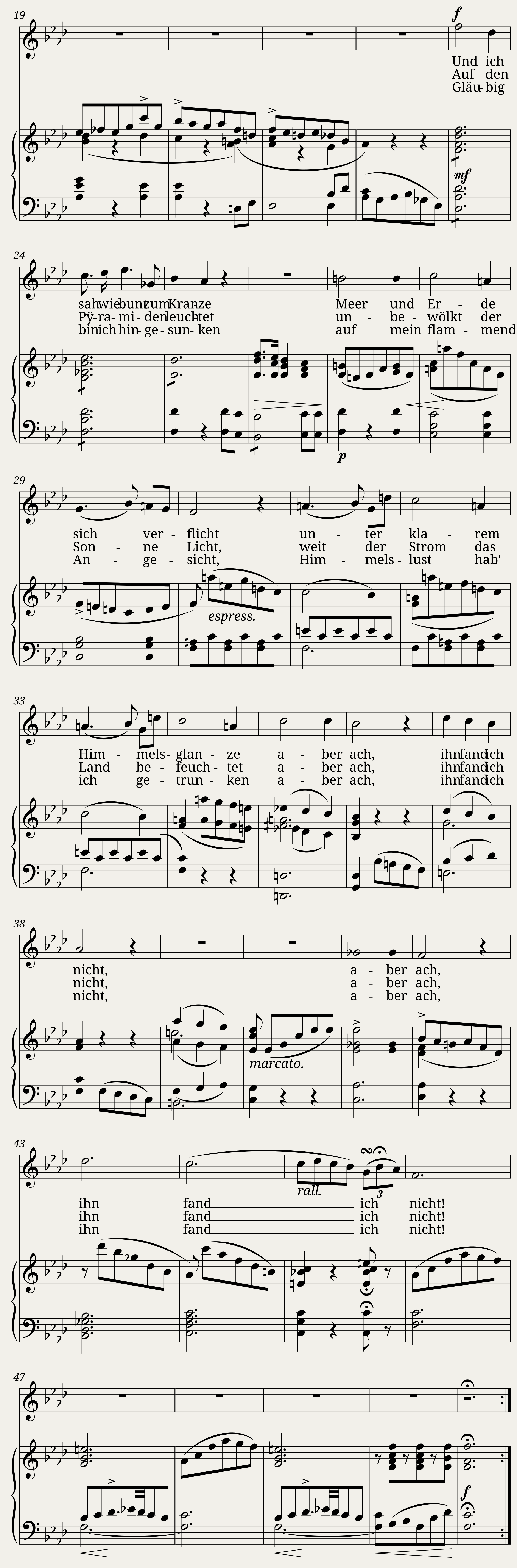 Nachtlied — 2/2