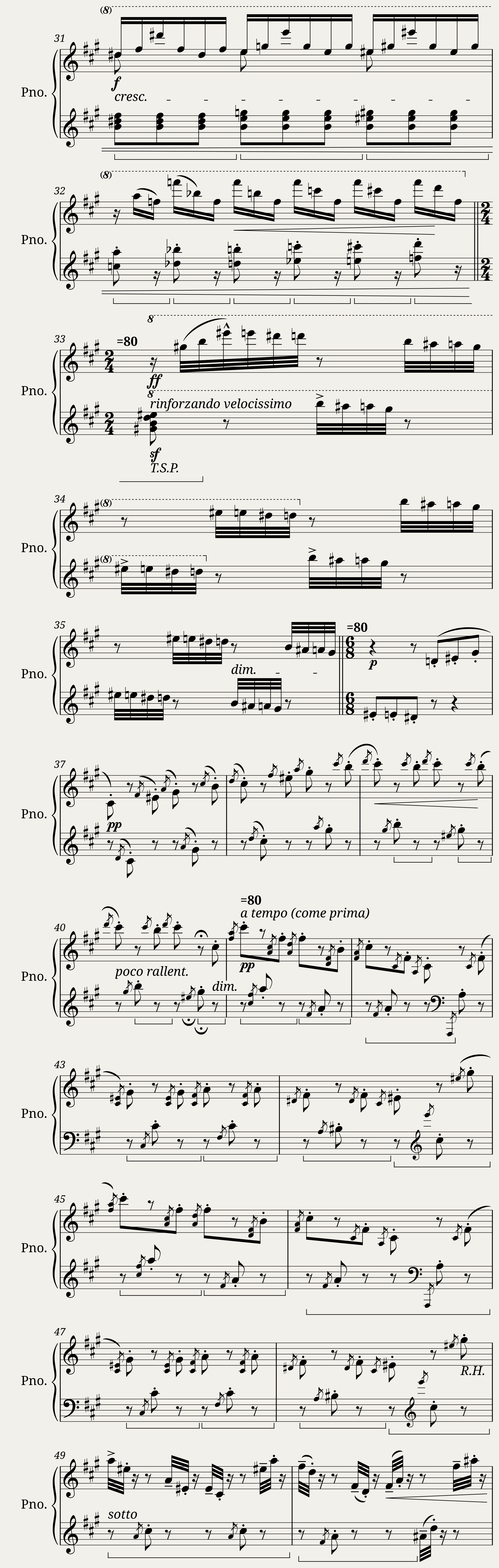 2 Konzertetüden — 3/9
