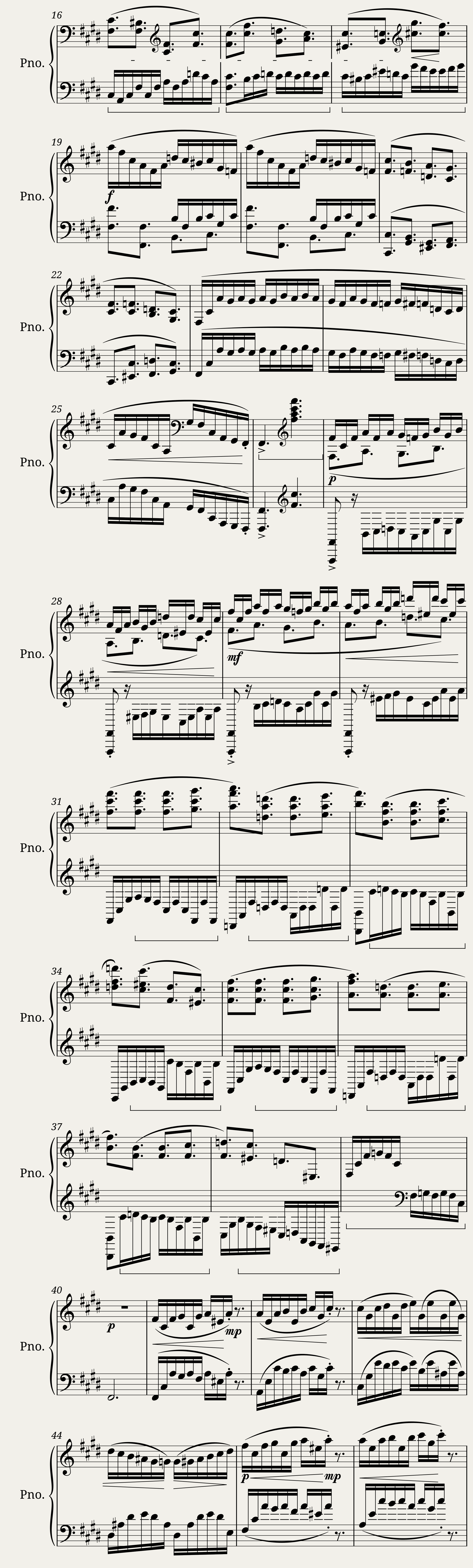 Estudios de Rapidez No. 1 — 2/11