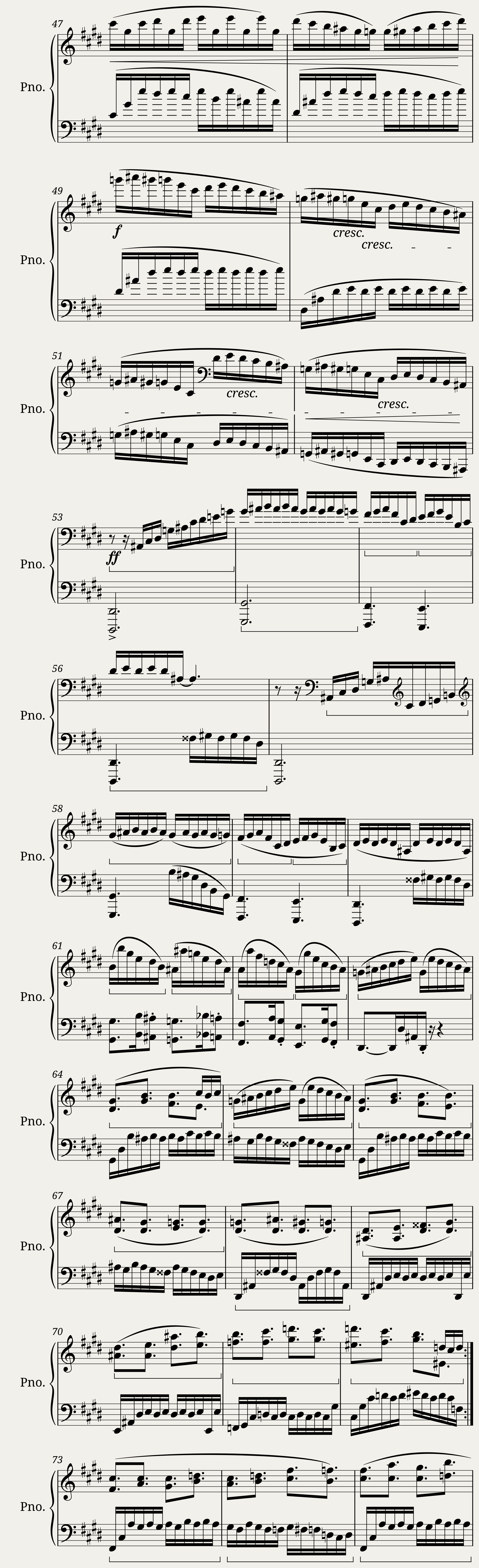 Estudios de Rapidez No. 1 — 3/11