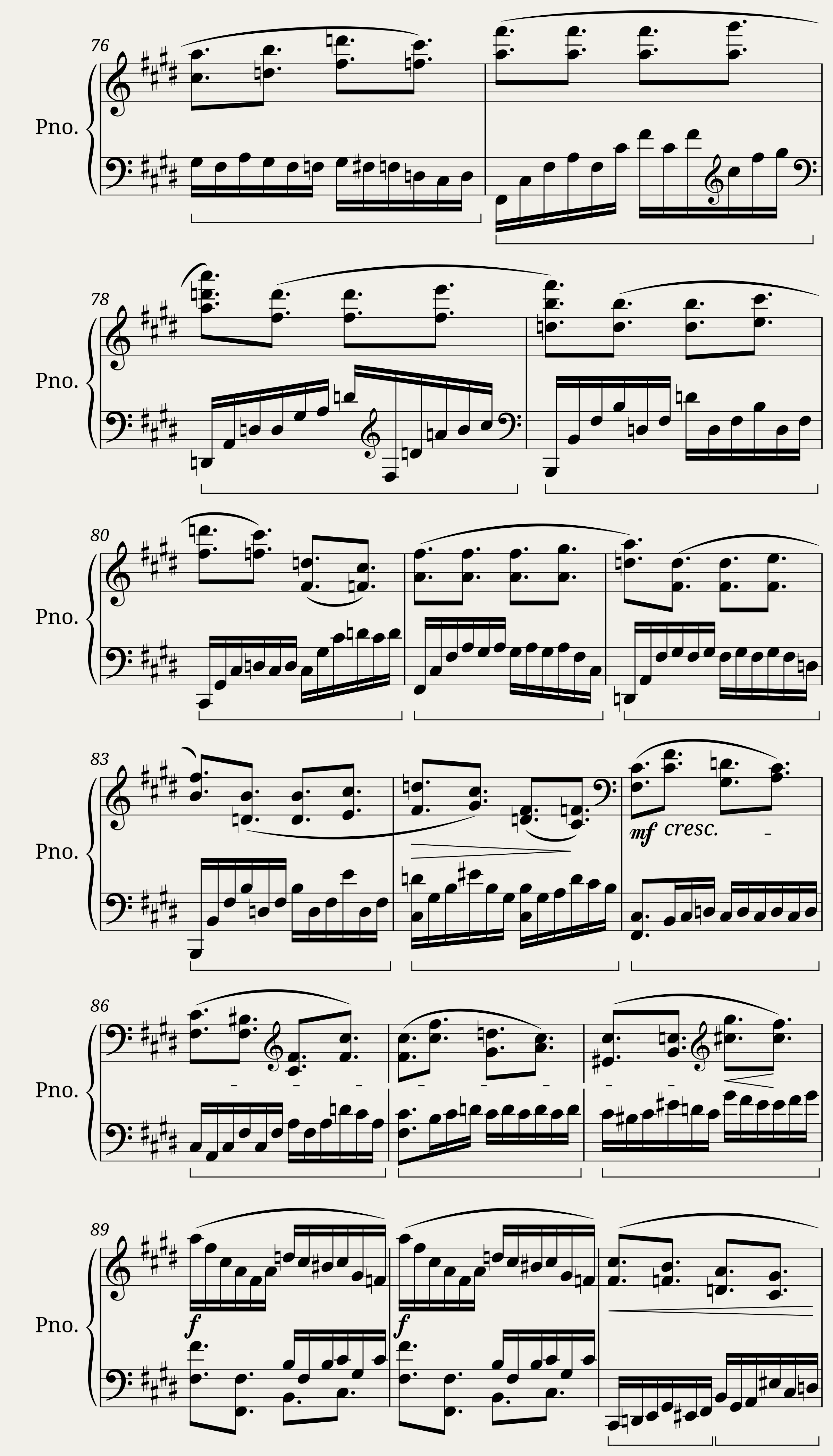 Estudios de Rapidez No. 1 — 4/11