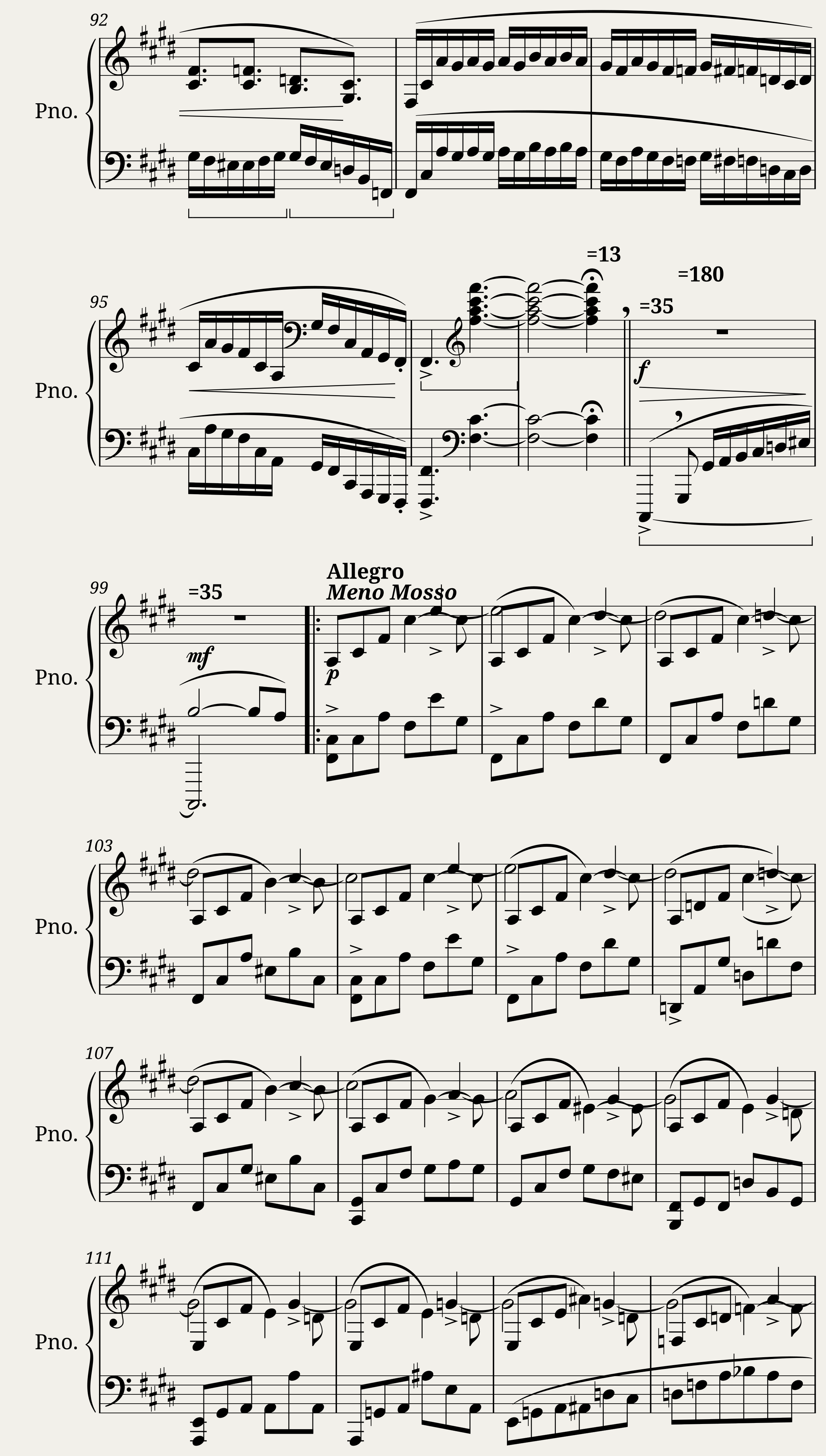 Estudios de Rapidez No. 1 — 5/11