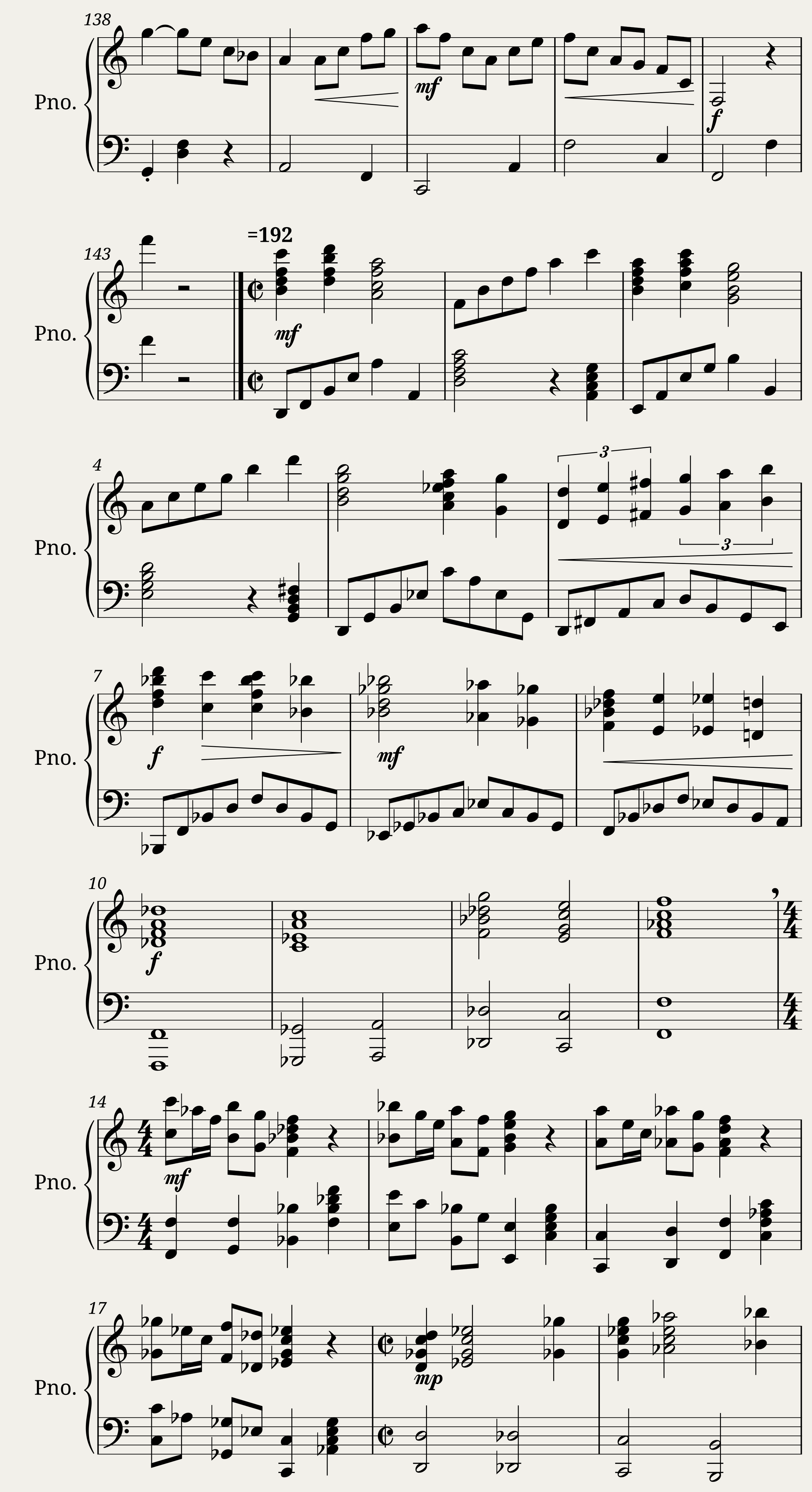 Sonata n. 1 Op. 29 — 13/18