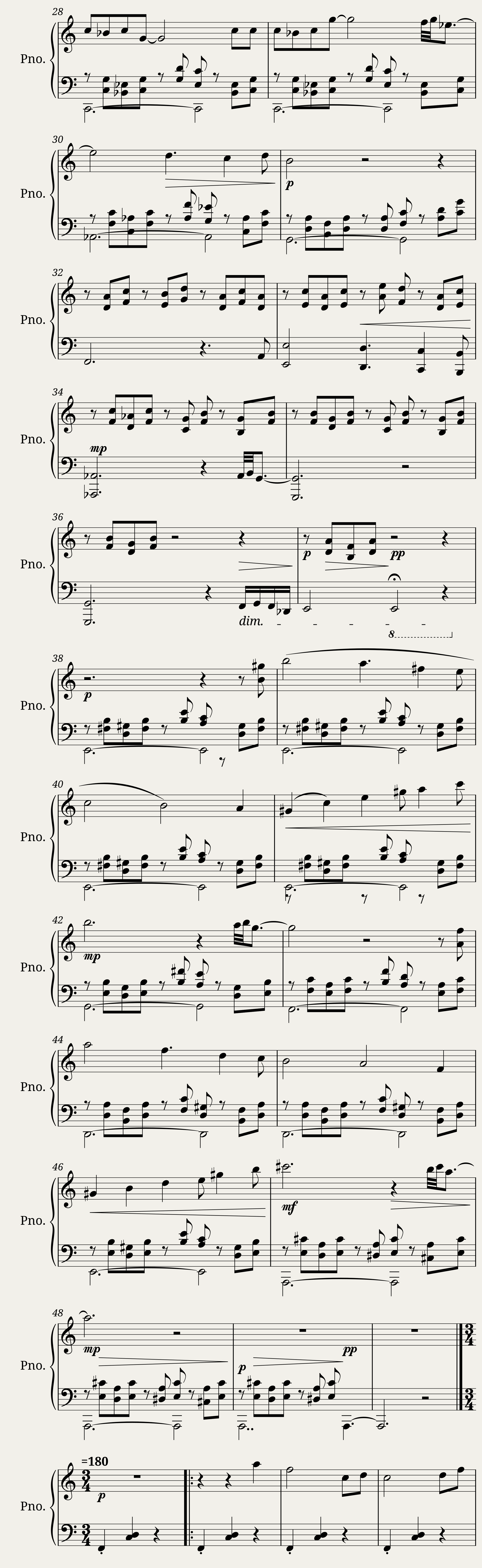 Sonata n. 1 Op. 29 — 8/18
