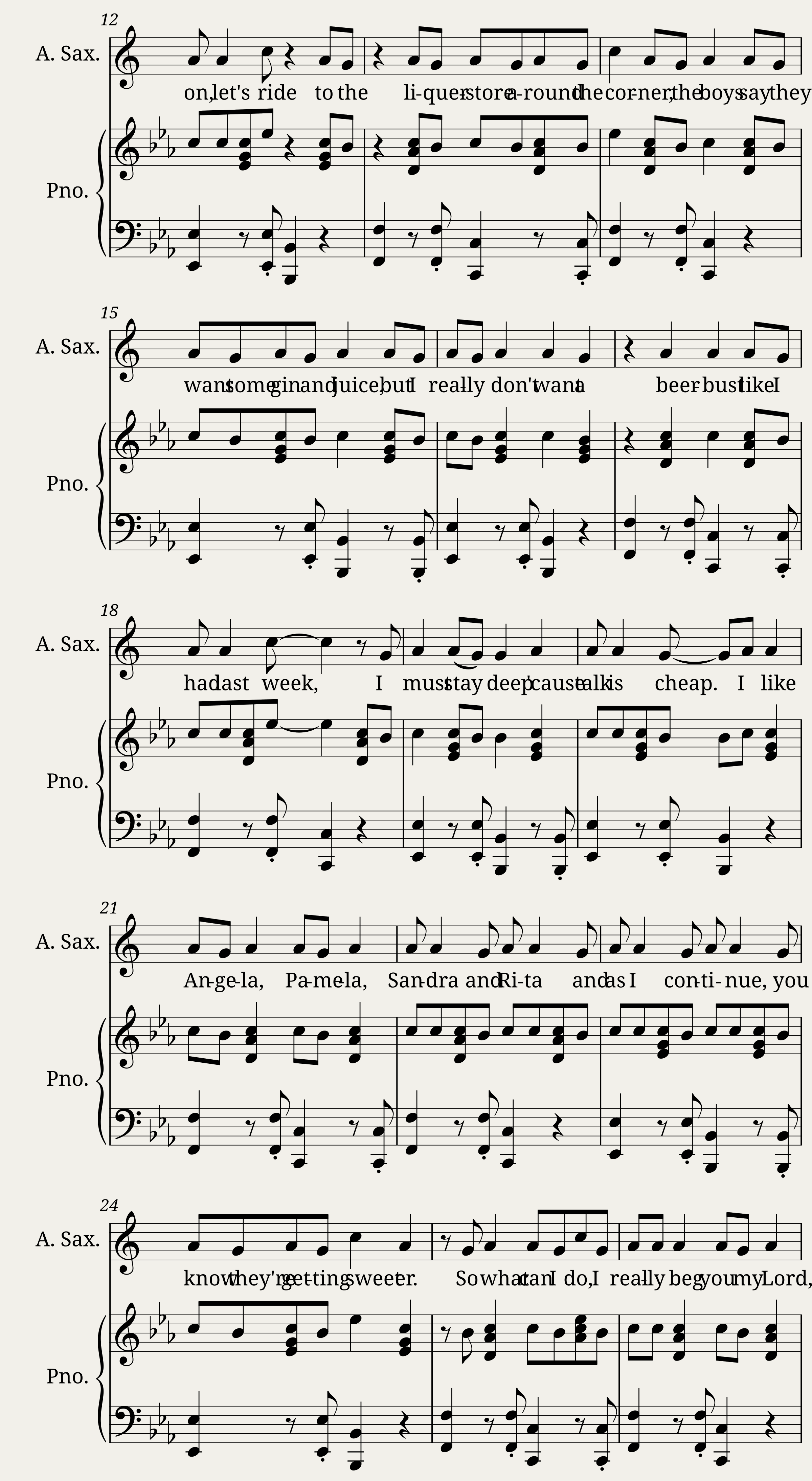 Estudio opus 2 número 12 — 2/2