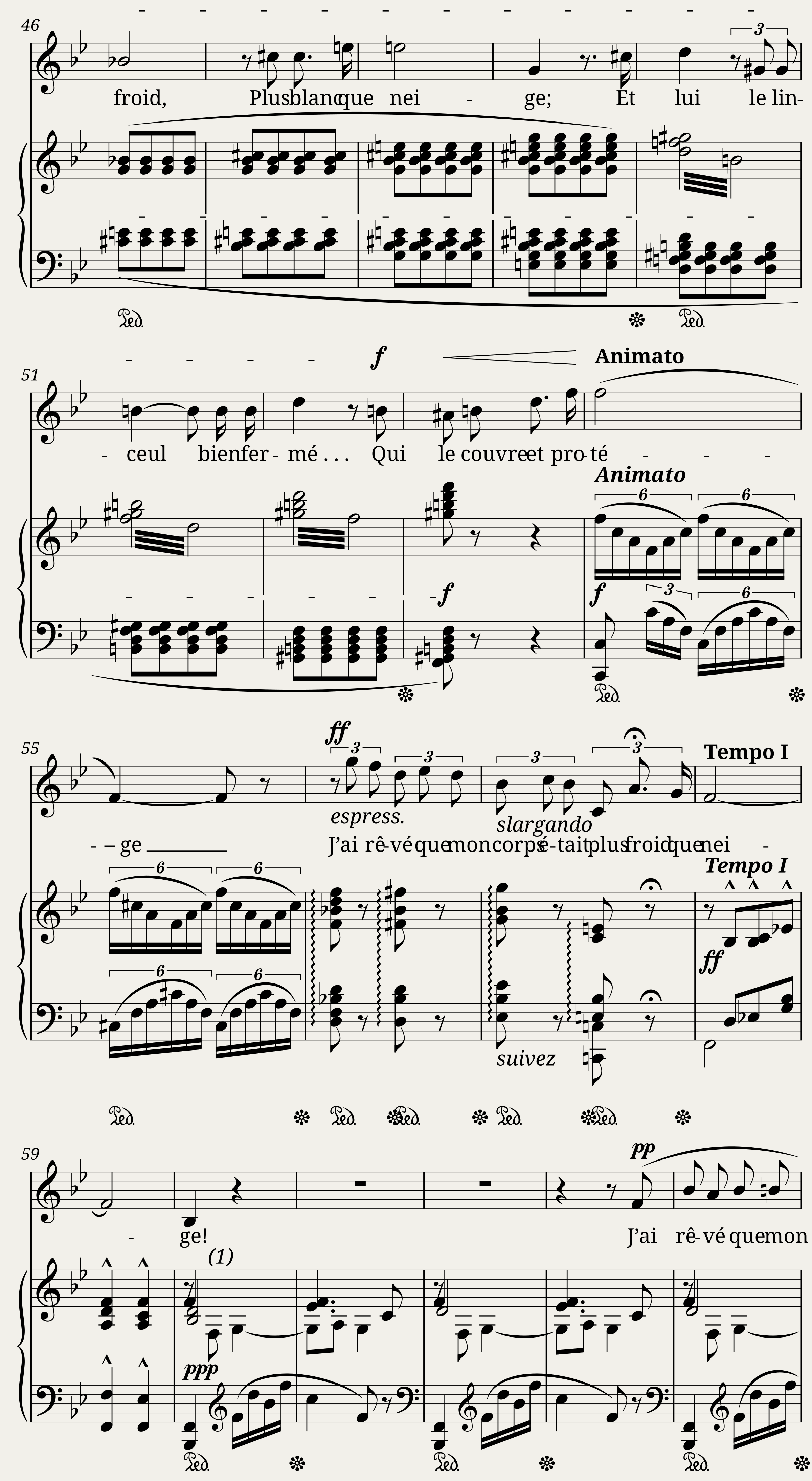 Rêve de la bien-aimée — 2/4