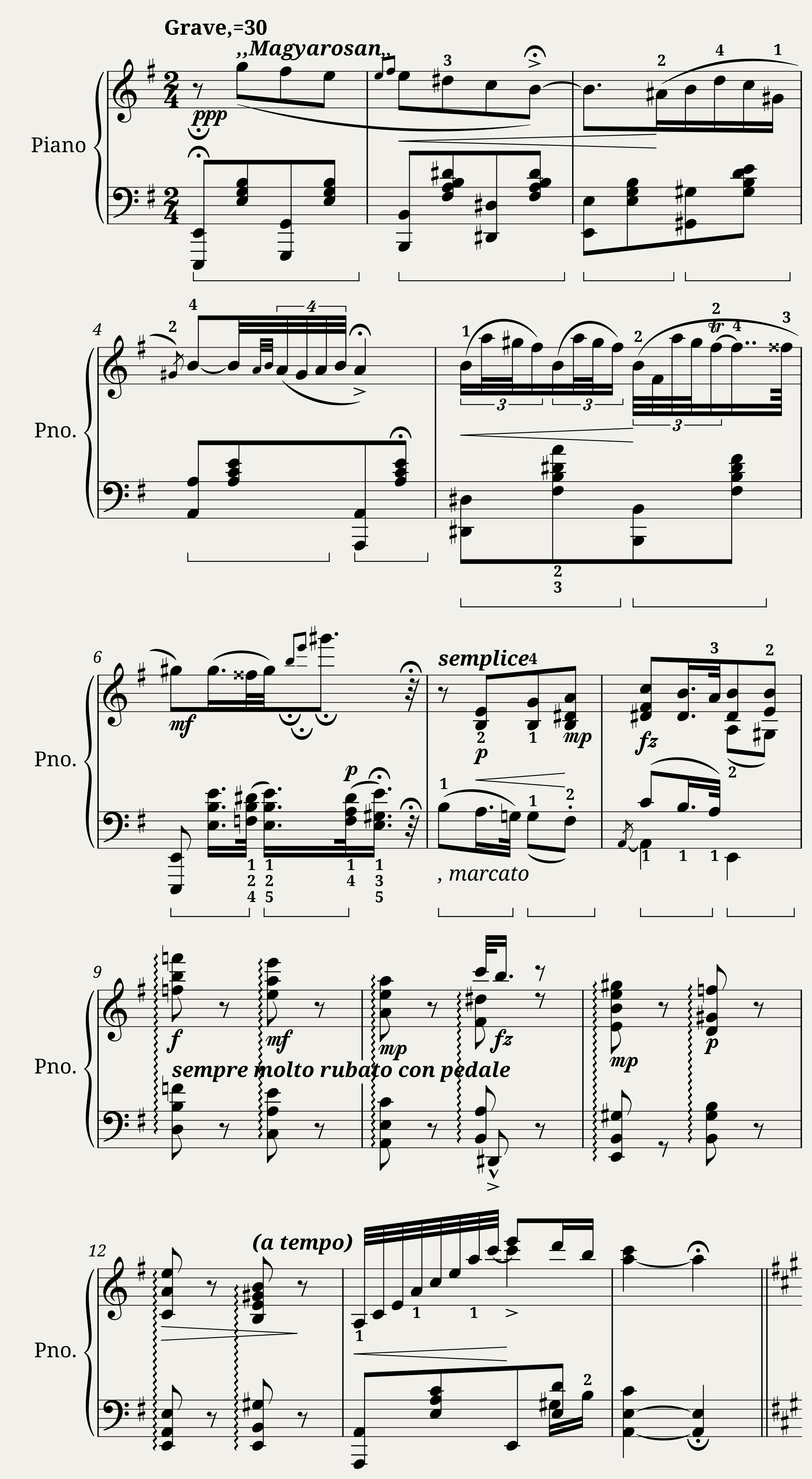 Rapszódia — 1/6