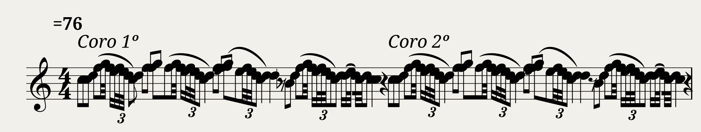 Traditional music - La de coyer (CT 484)