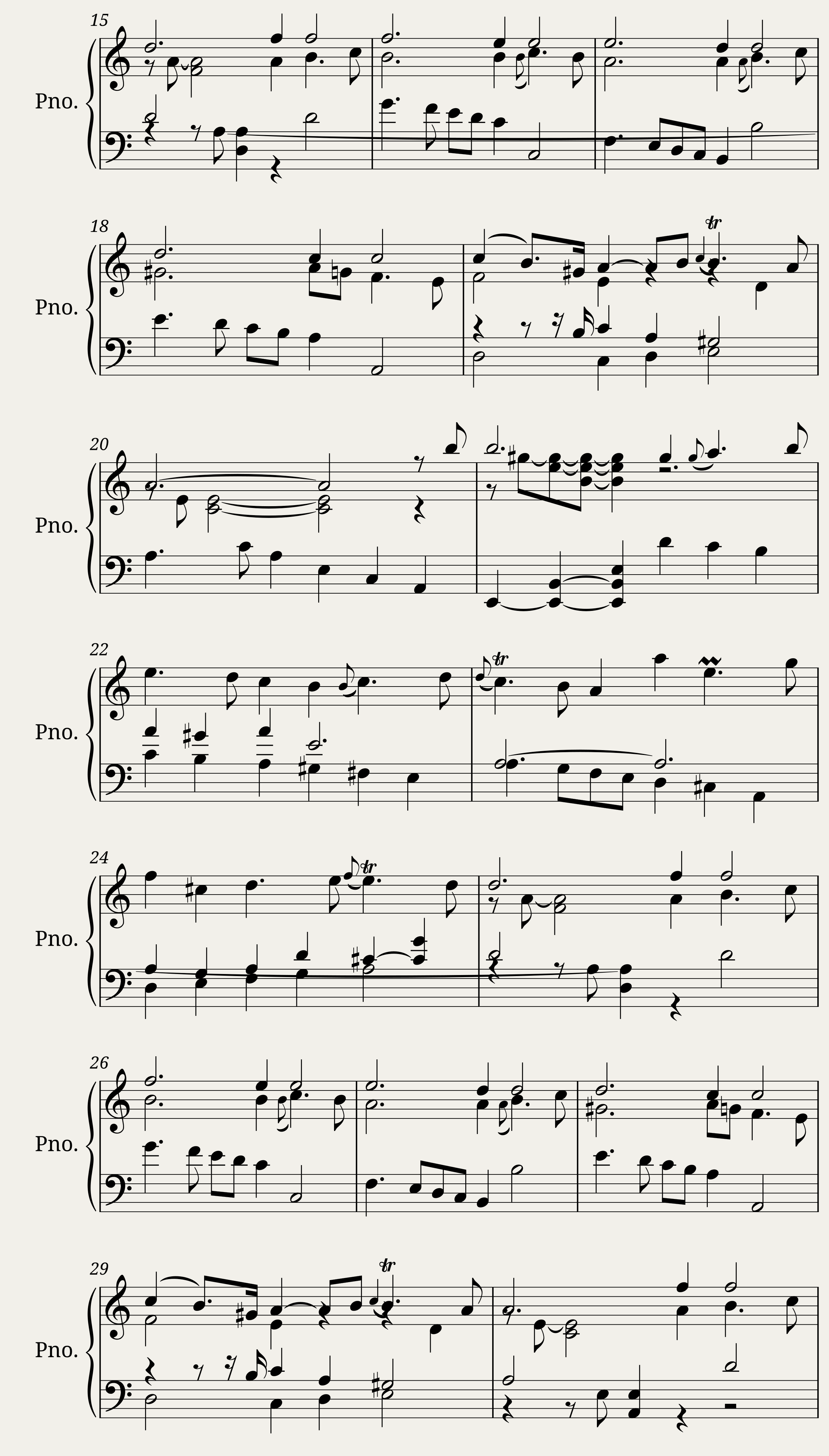 Rameau Jean-Philippe Premier Livre de Pièces de Clavecin - 4. Courante — 2/3