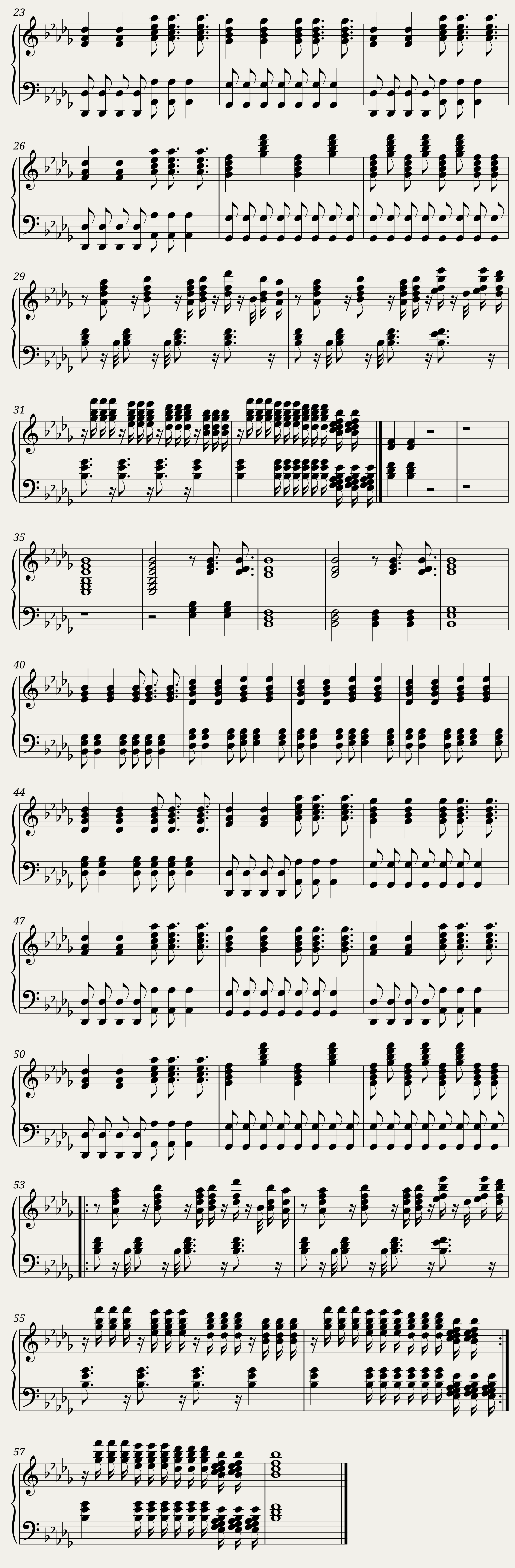 Tom Odell - Cruel (arrangement by Florian Kubosi) — 2/2
