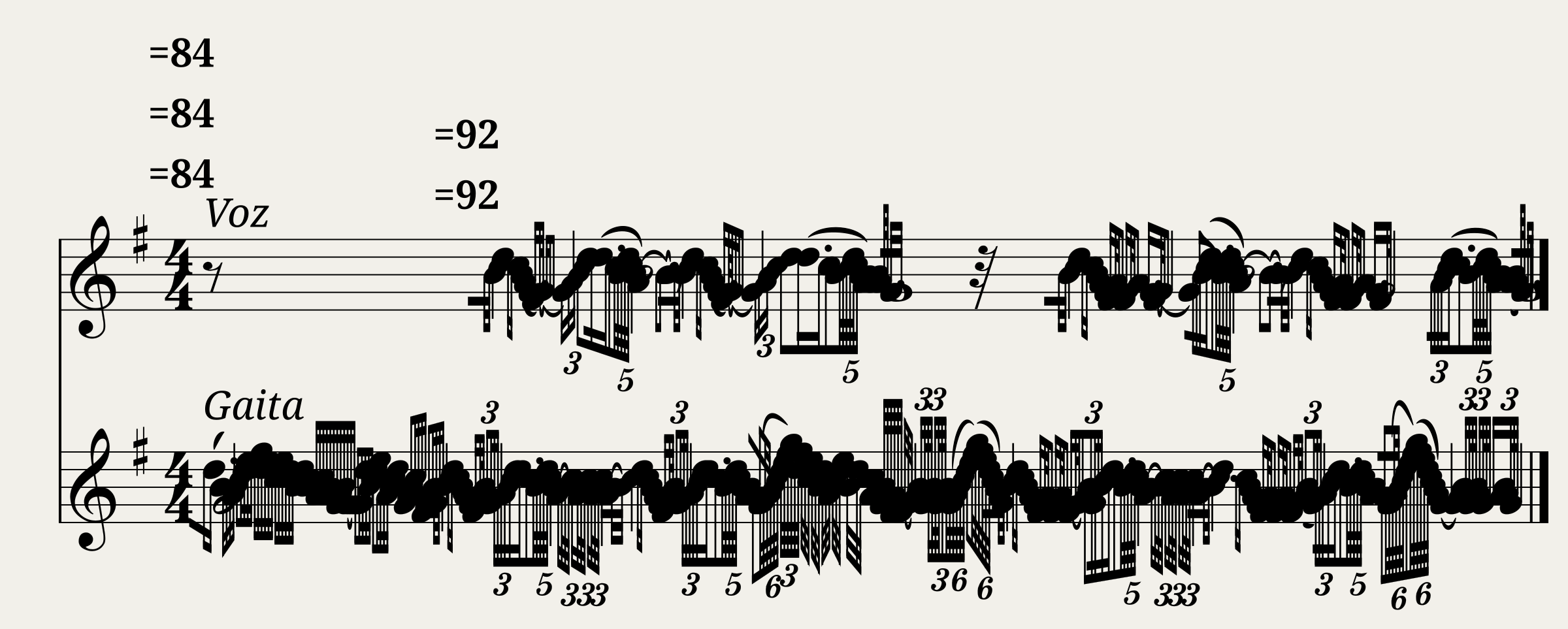 Traditional music - Tonada (CT 218)