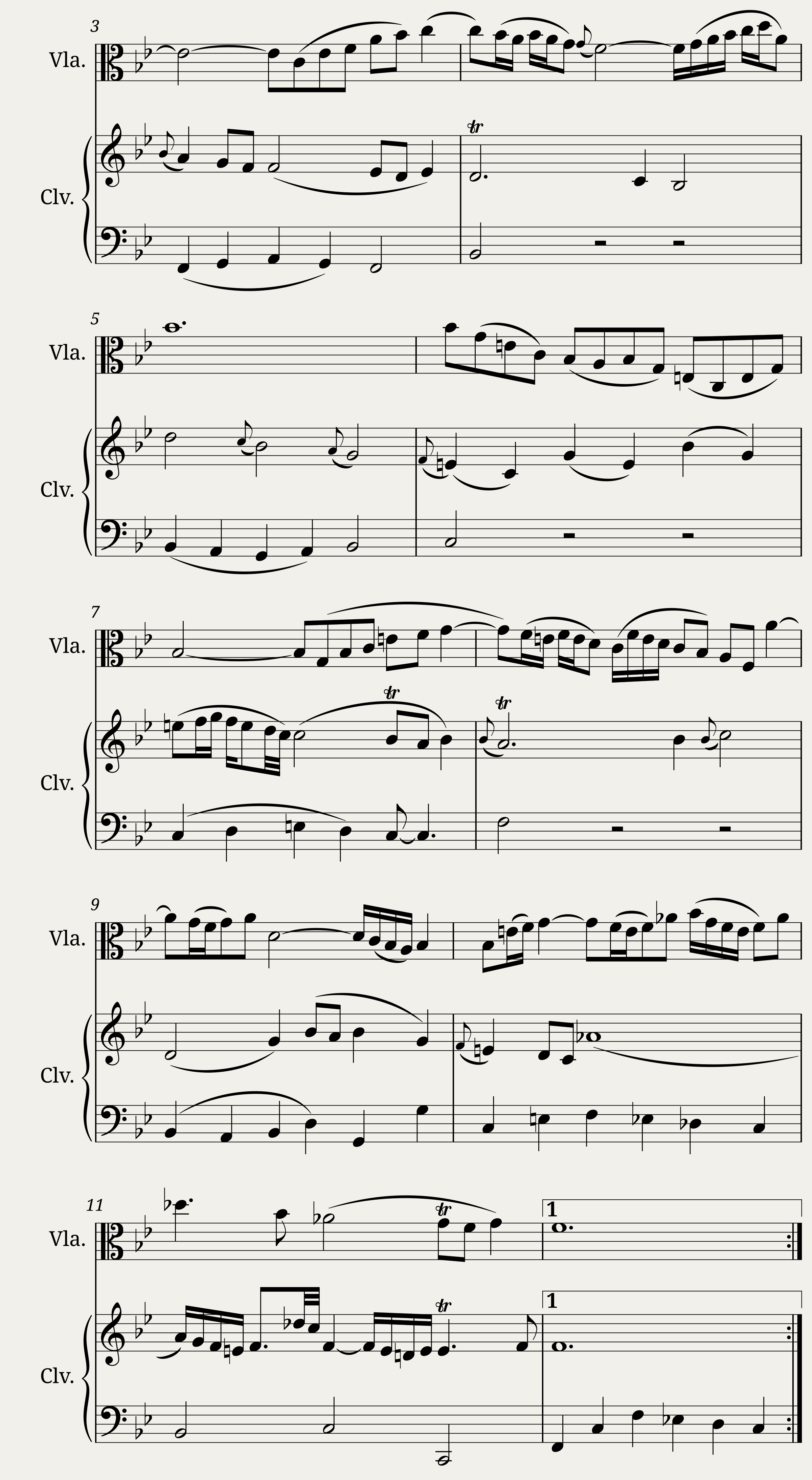 BWV 1029 Sonata per a viola de gamba i clavecí núm. 3 en sol menor — 13/23