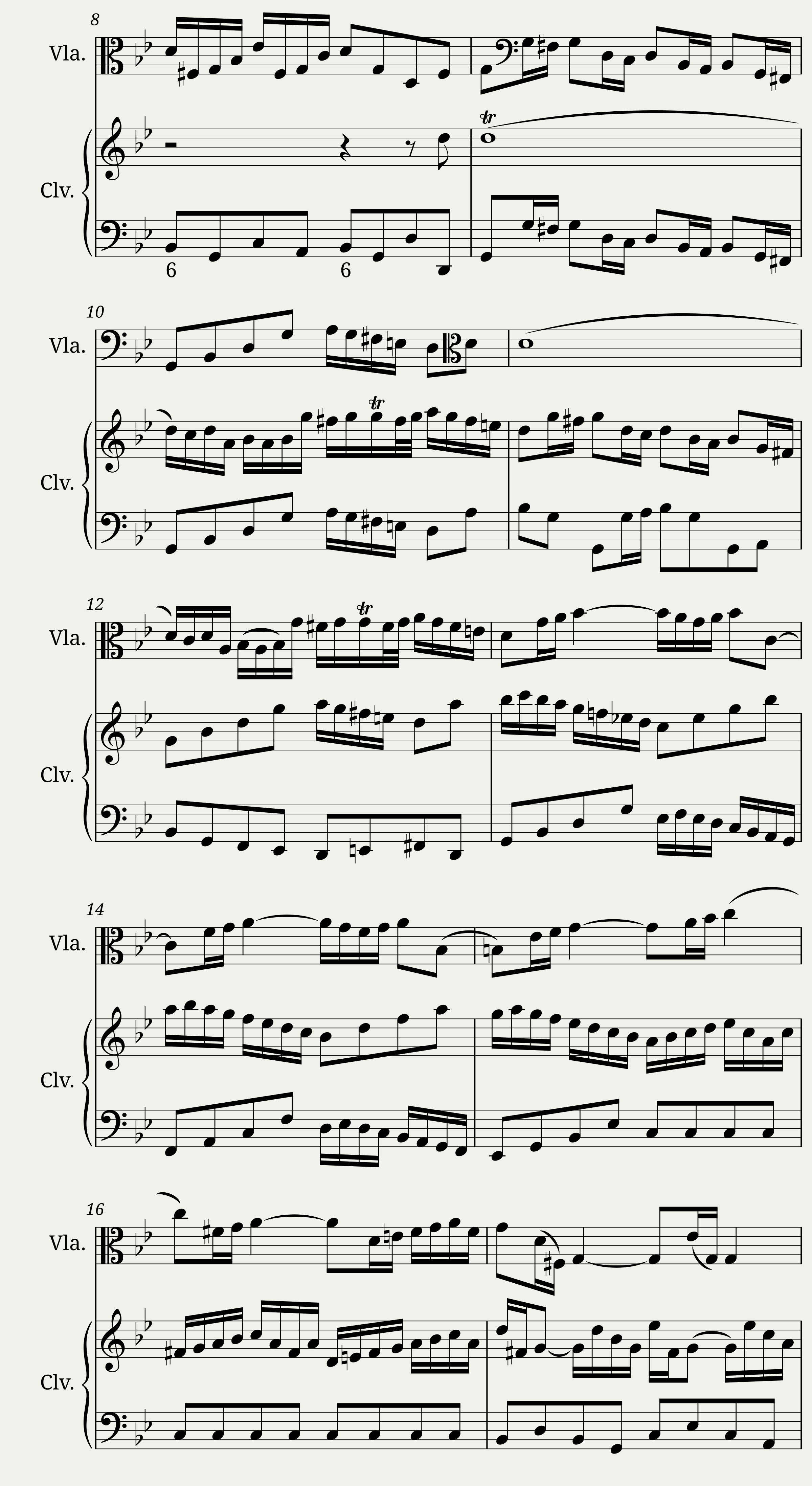 BWV 1029 Sonata per a viola de gamba i clavecí núm. 3 en sol menor — 2/23