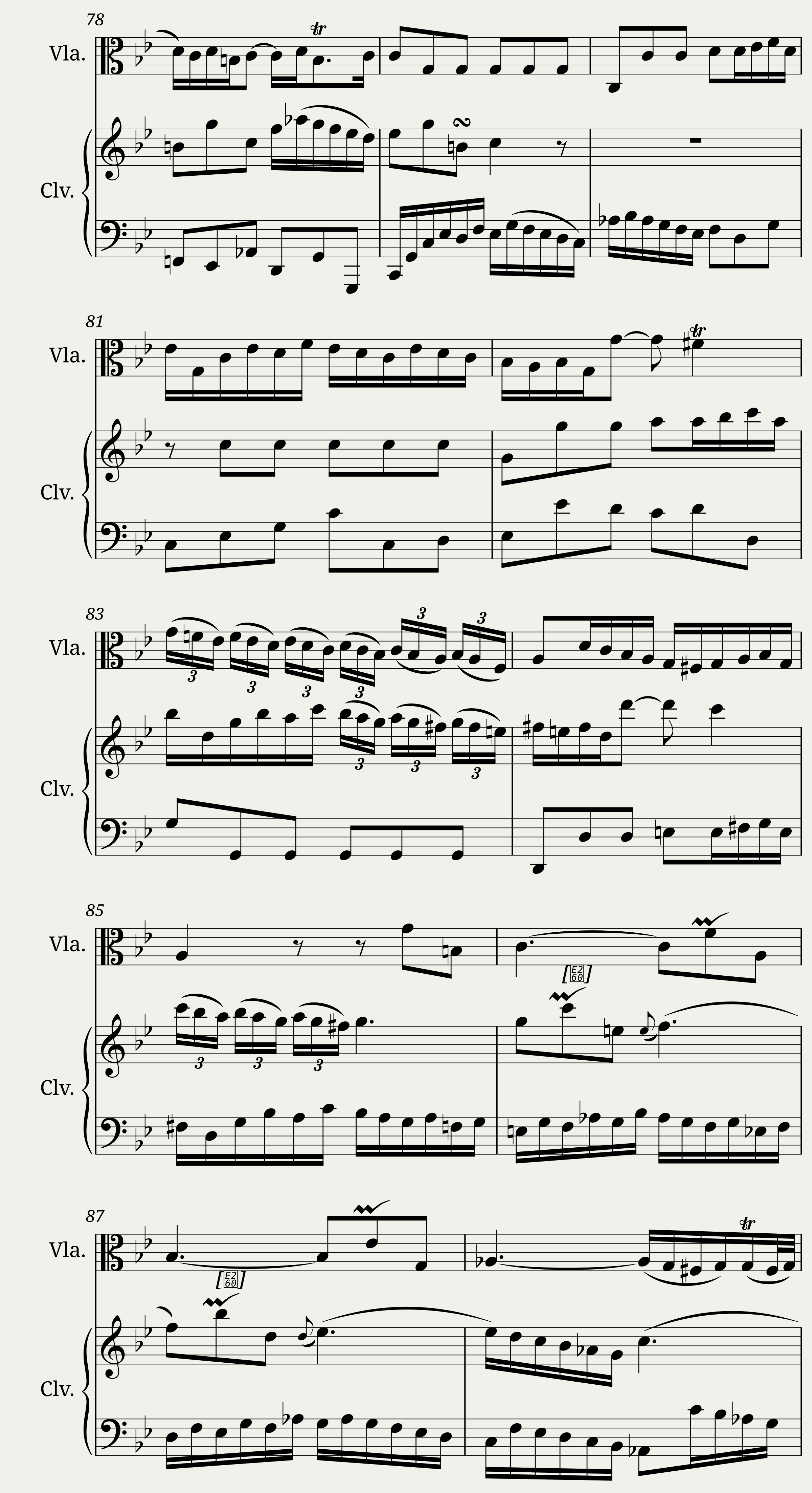 BWV 1029 Sonata per a viola de gamba i clavecí núm. 3 en sol menor — 22/23