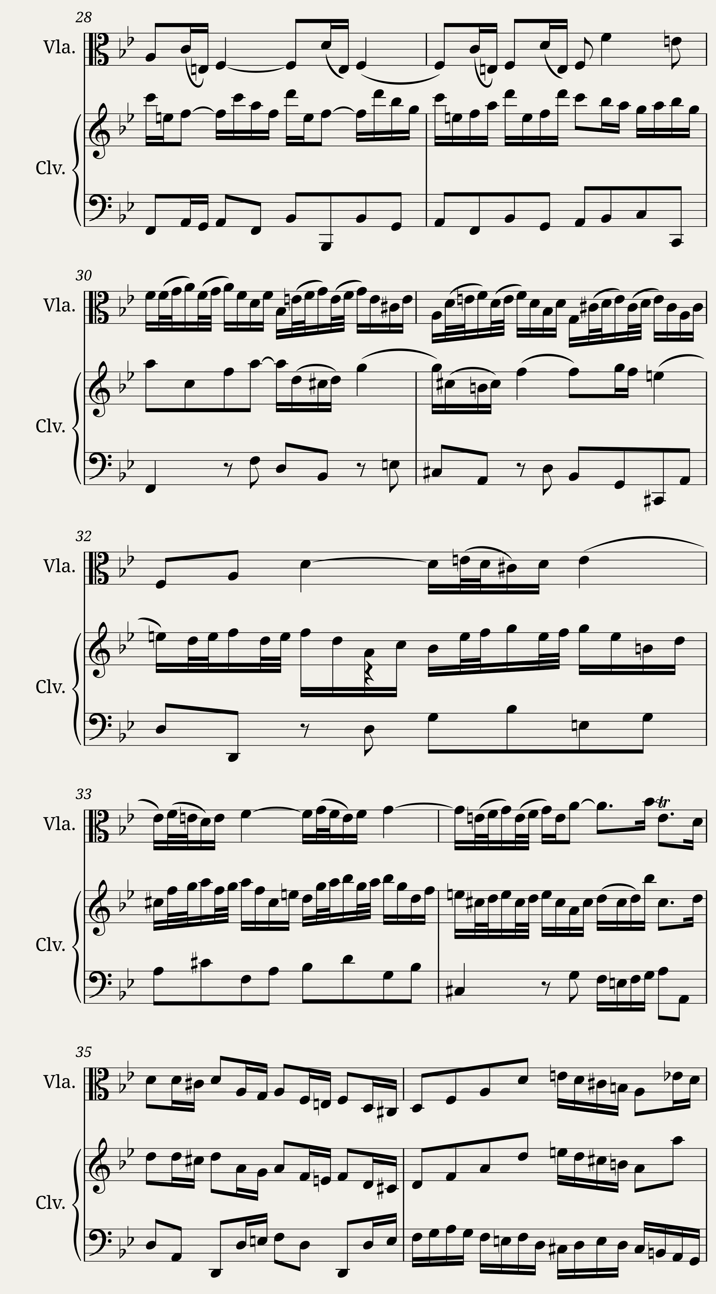 BWV 1029 Sonata per a viola de gamba i clavecí núm. 3 en sol menor — 4/23