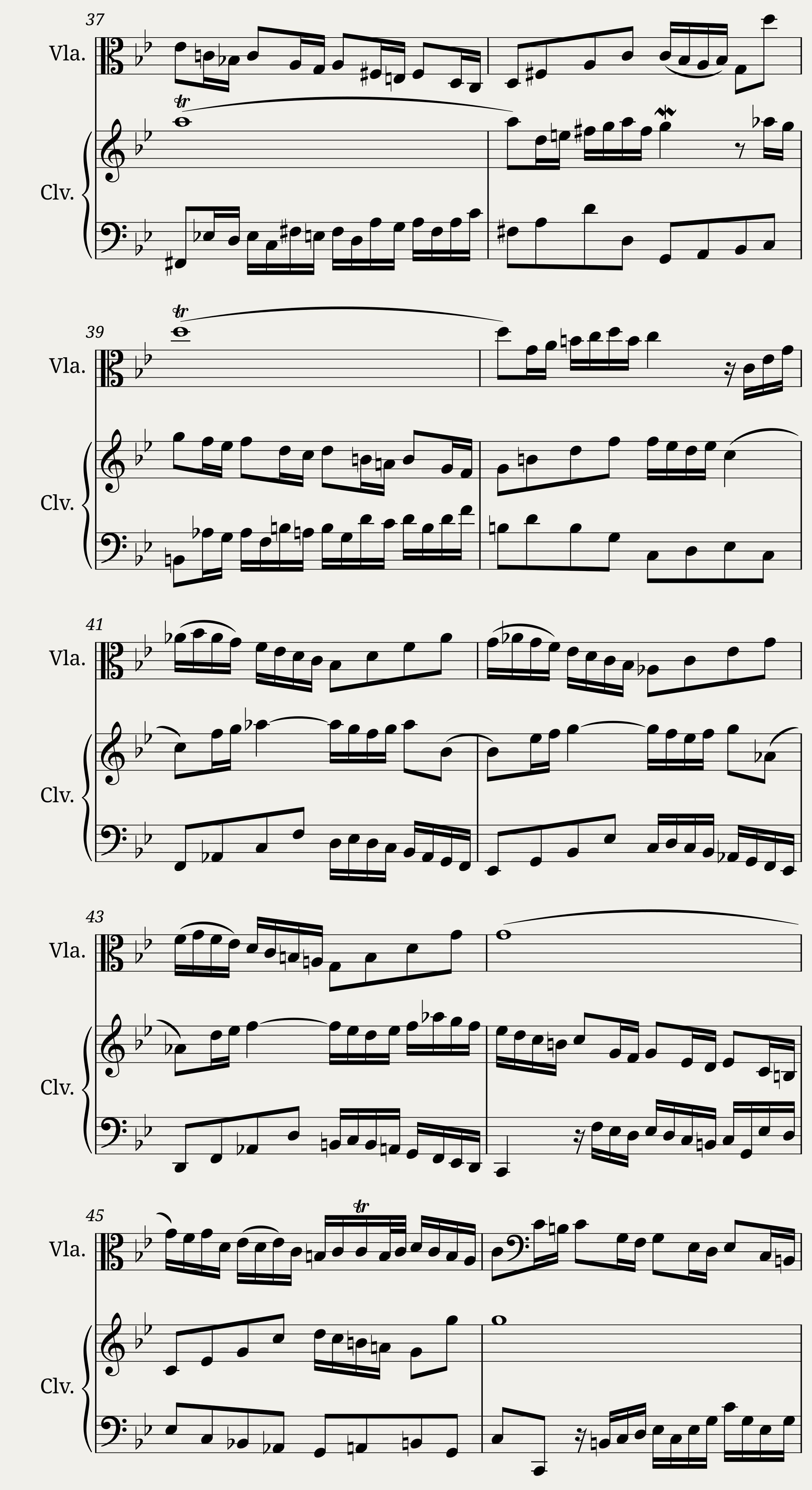 BWV 1029 Sonata per a viola de gamba i clavecí núm. 3 en sol menor — 5/23