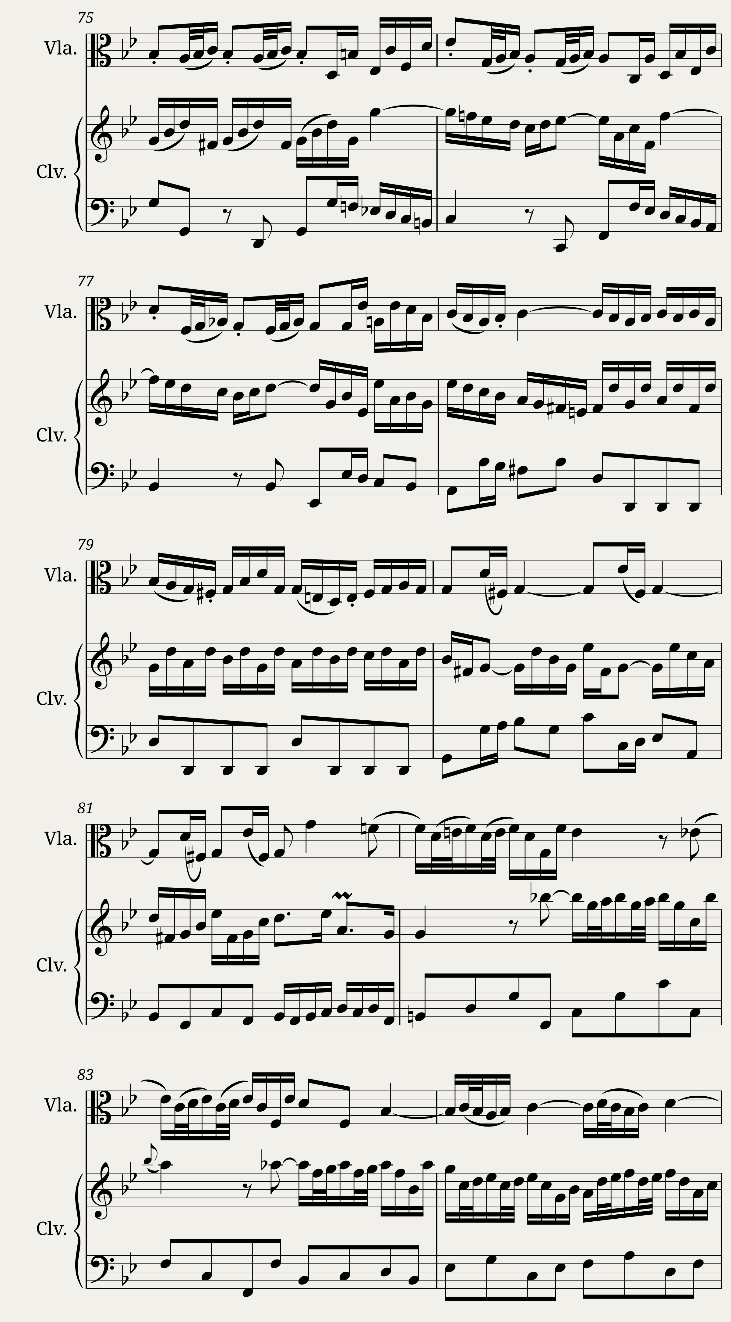BWV 1029 Sonata per a viola de gamba i clavecí núm. 3 en sol menor — 9/23