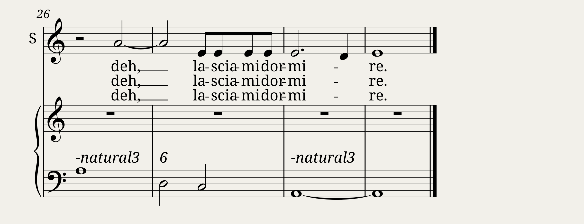 A che mi fu egli - Stefano Landi — 2/2