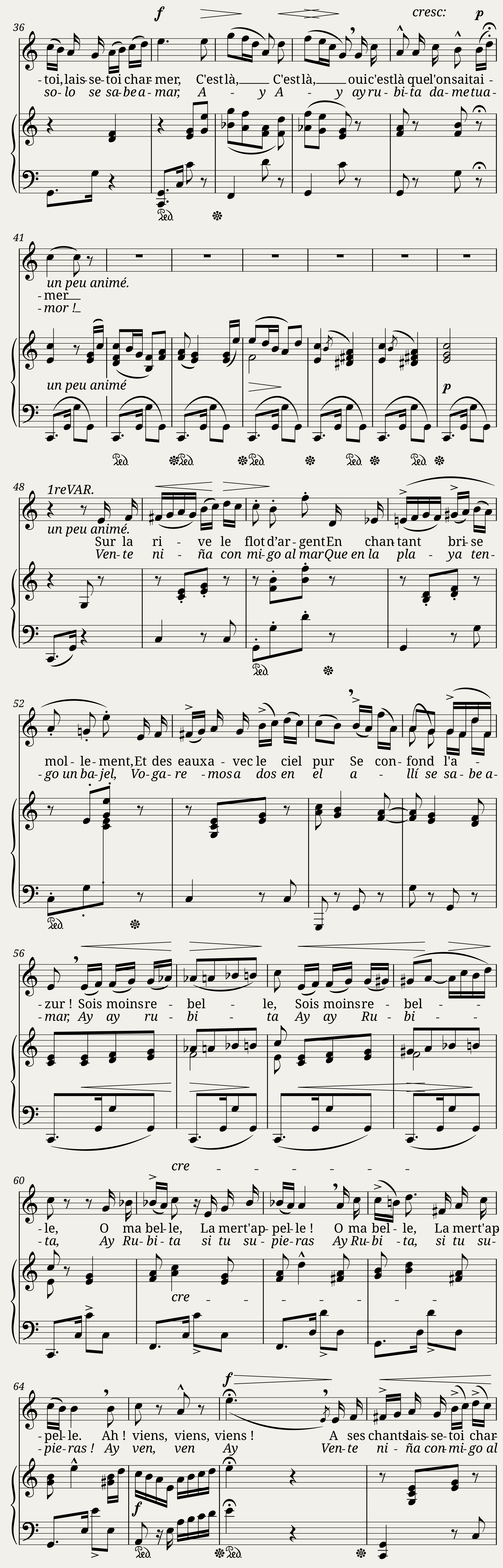 Désespoir, VWV 1138 — 2/3