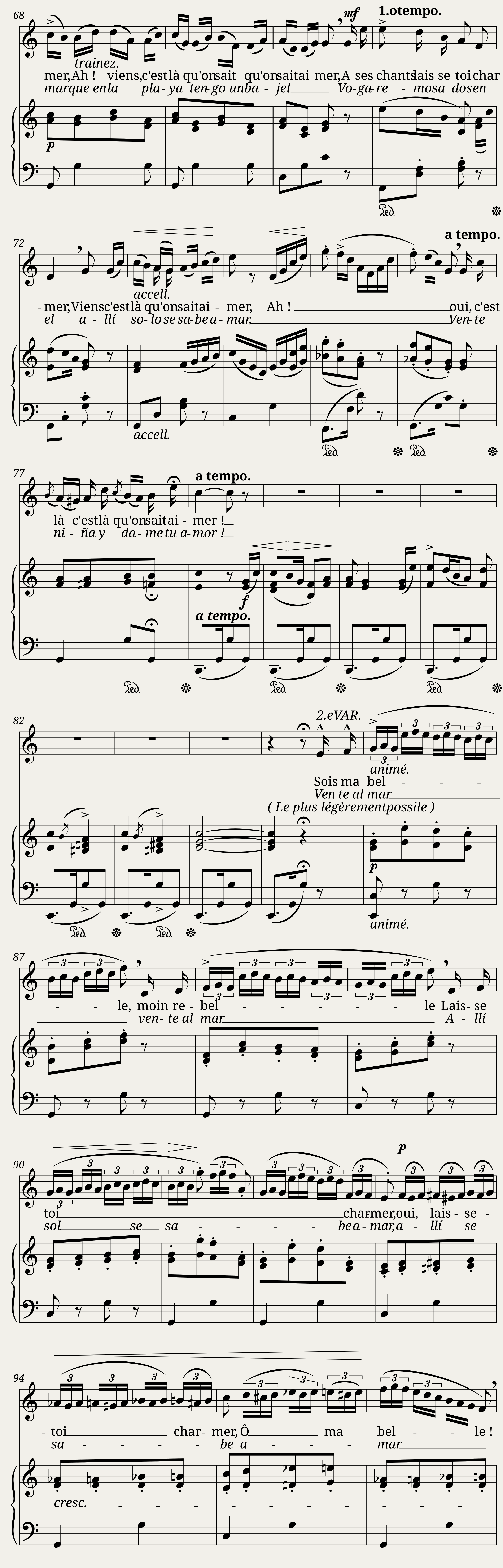 Désespoir, VWV 1138 — 3/3