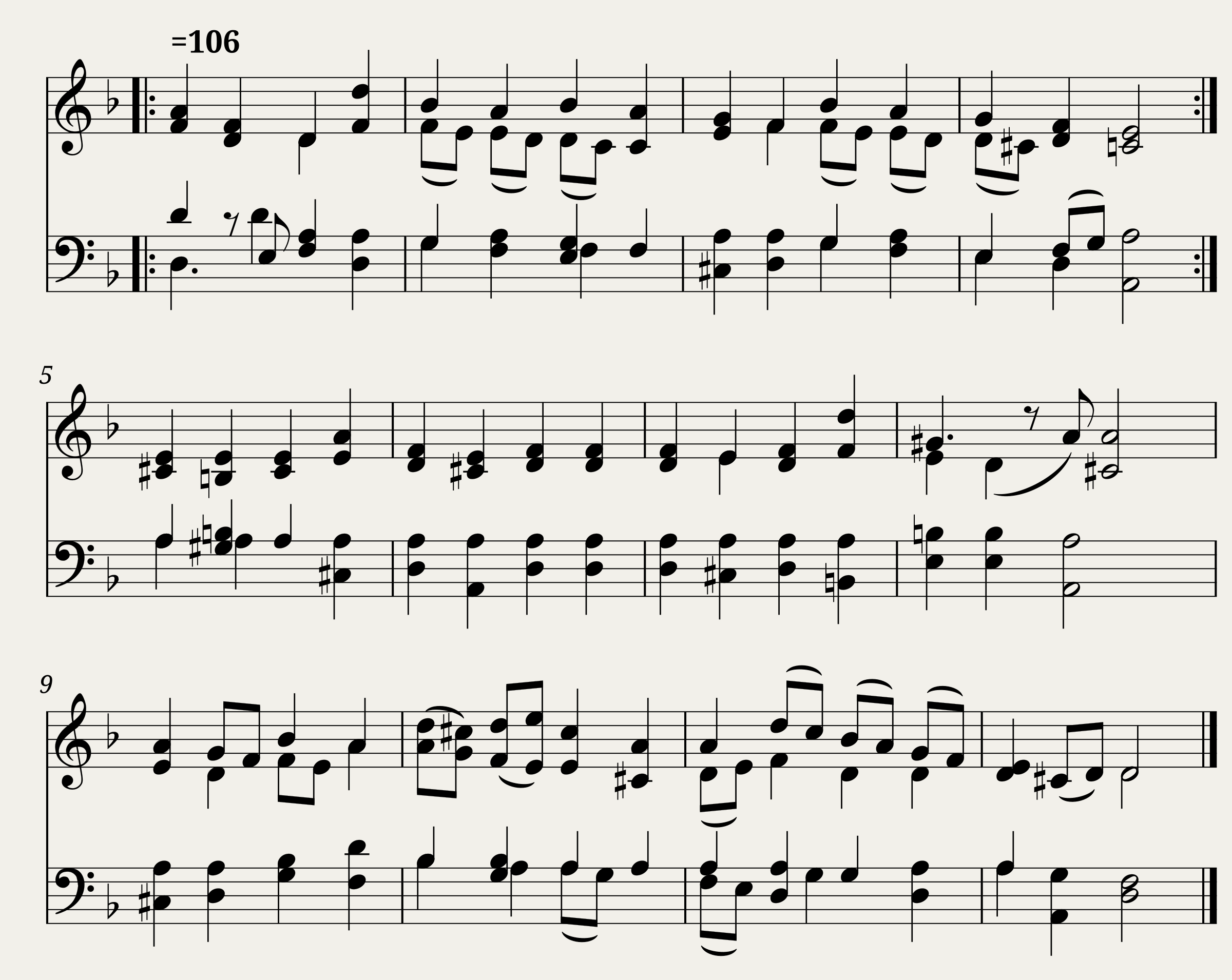 Hark! the trumpet earths four regions - Johann S. Bach