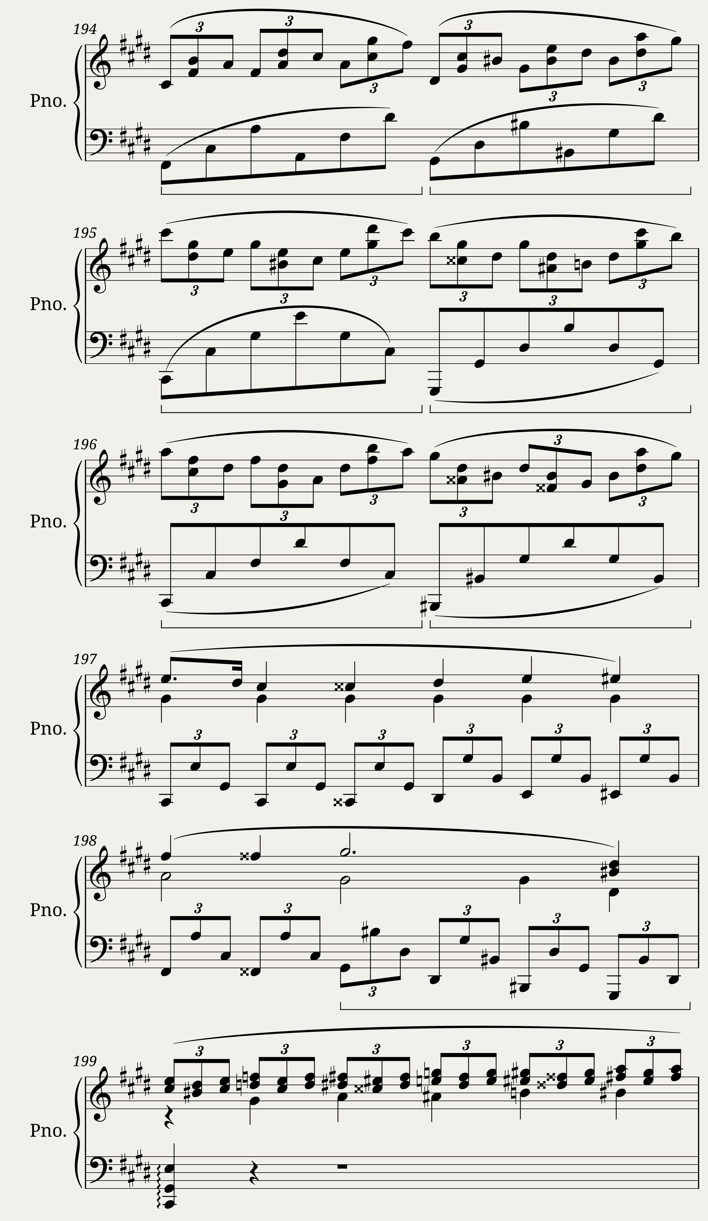 Ballade No. 1 in Câ Minor — 11/12