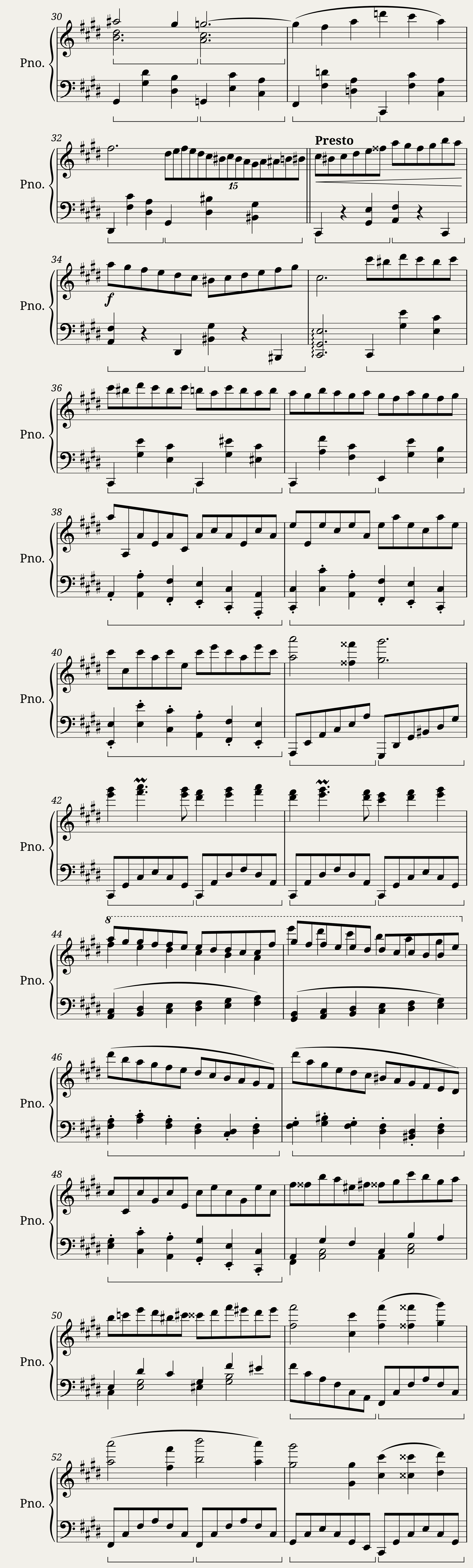 Ballade No. 1 in Câ Minor — 3/12