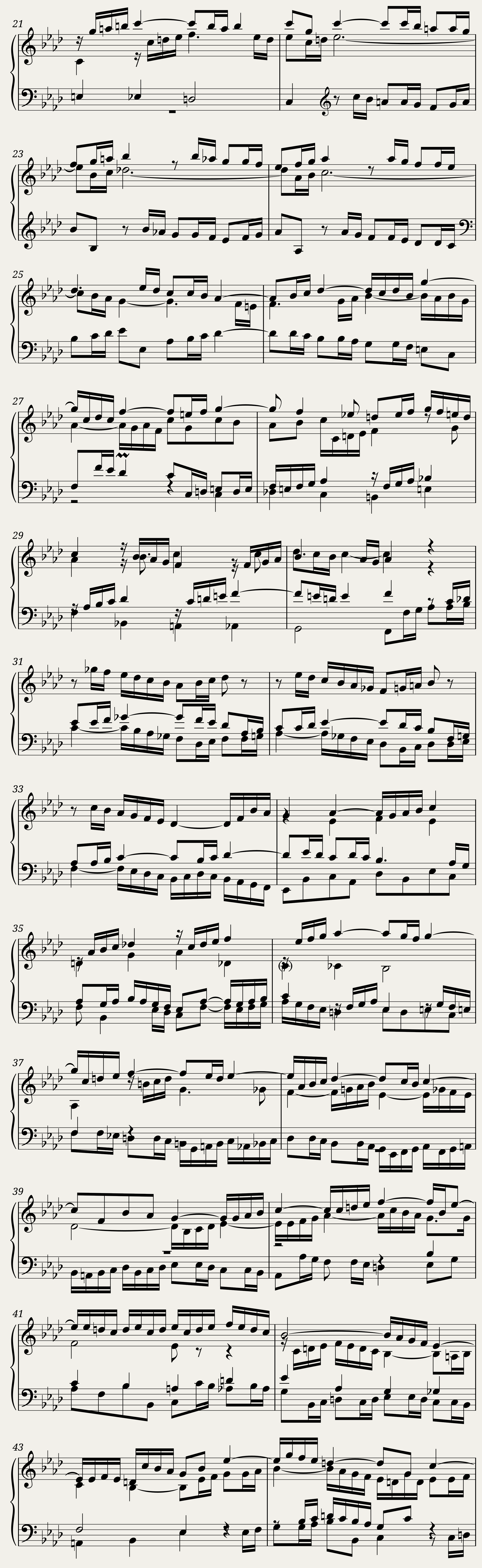 Prelude and Fugue 17 - OpenWTC — 4/4