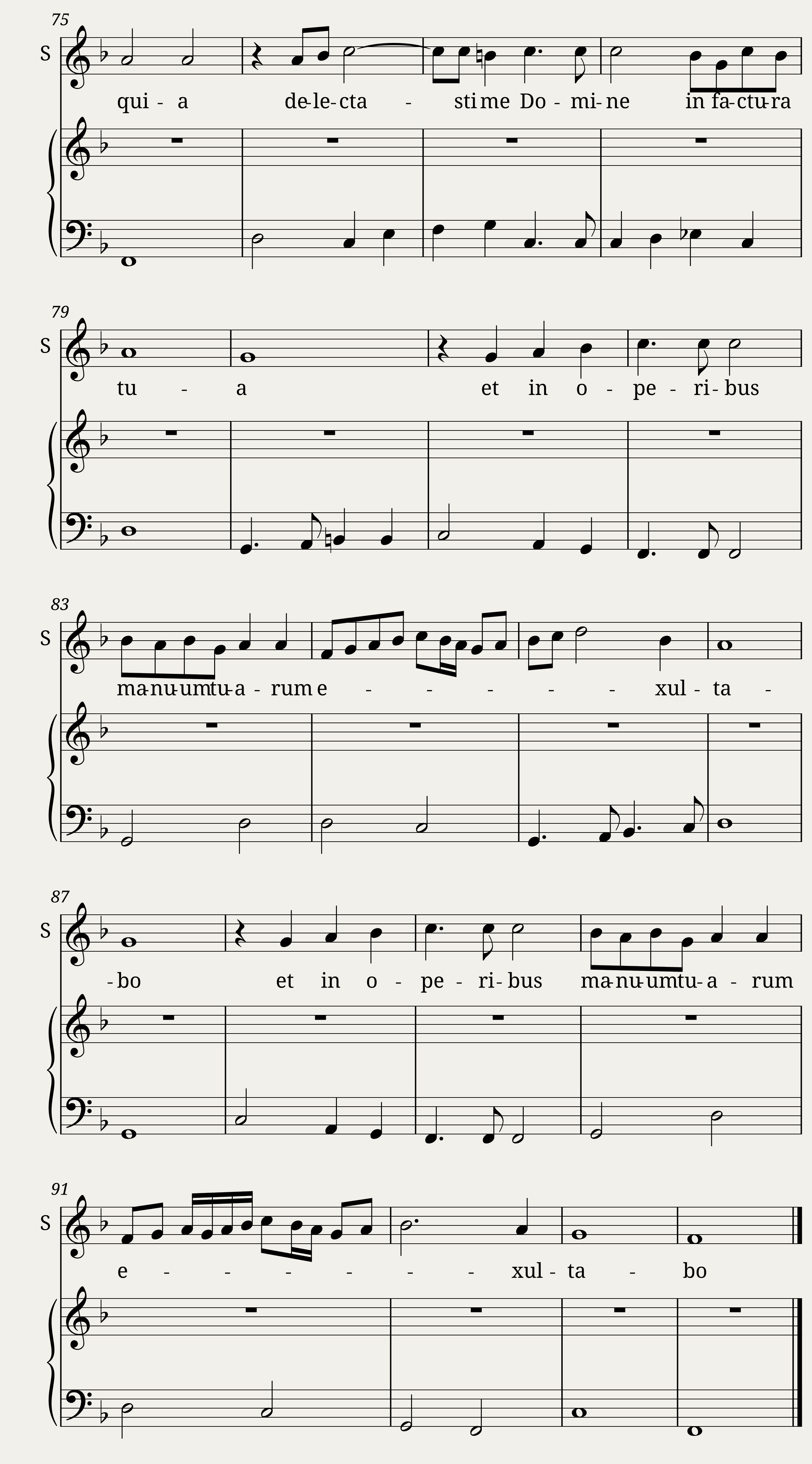 Bonum est confiteri - Andrea Stella — 5/5