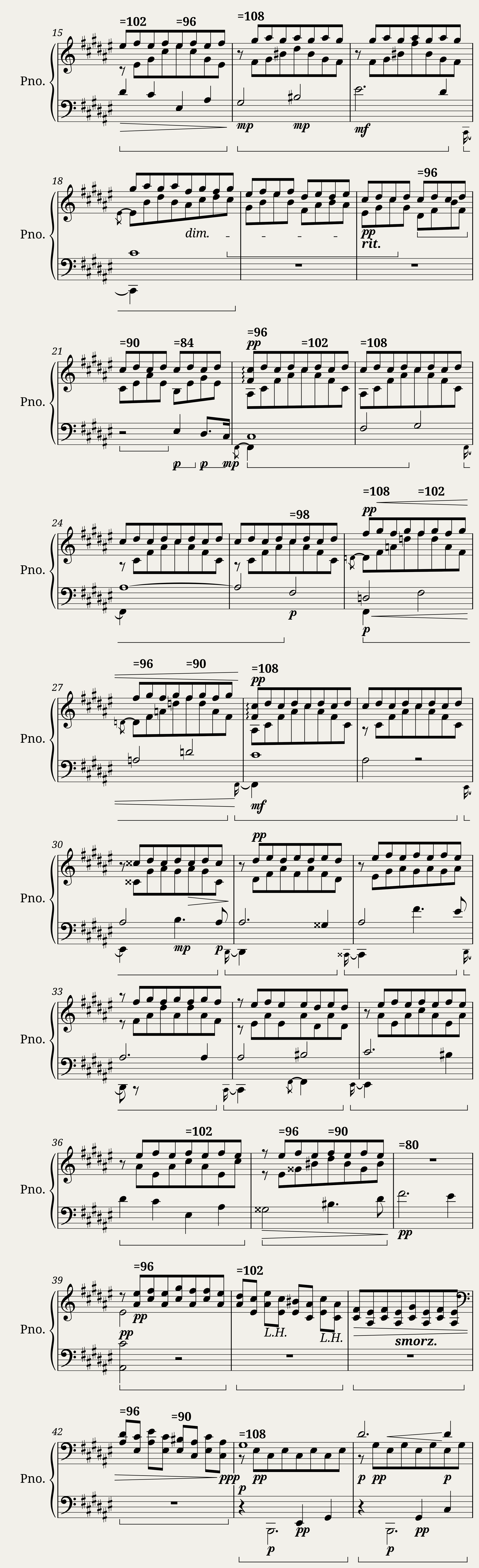 Franz Liszt: Liebestraum No.3 in A-flat major — 2/6