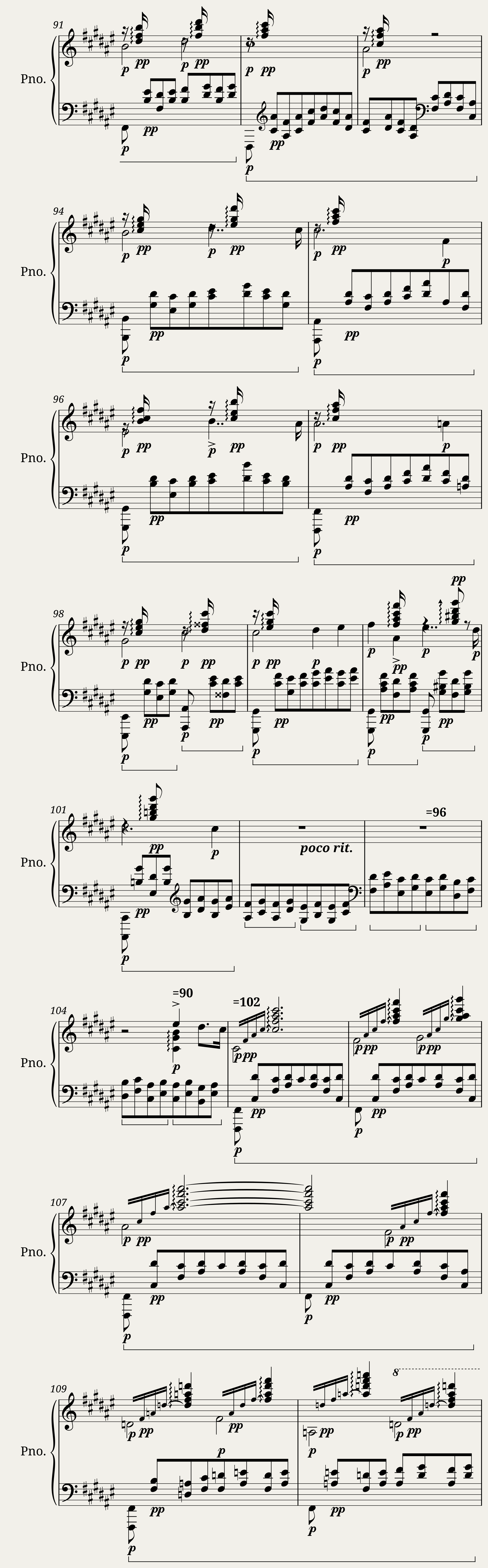 Franz Liszt: Liebestraum No.3 in A-flat major — 5/6