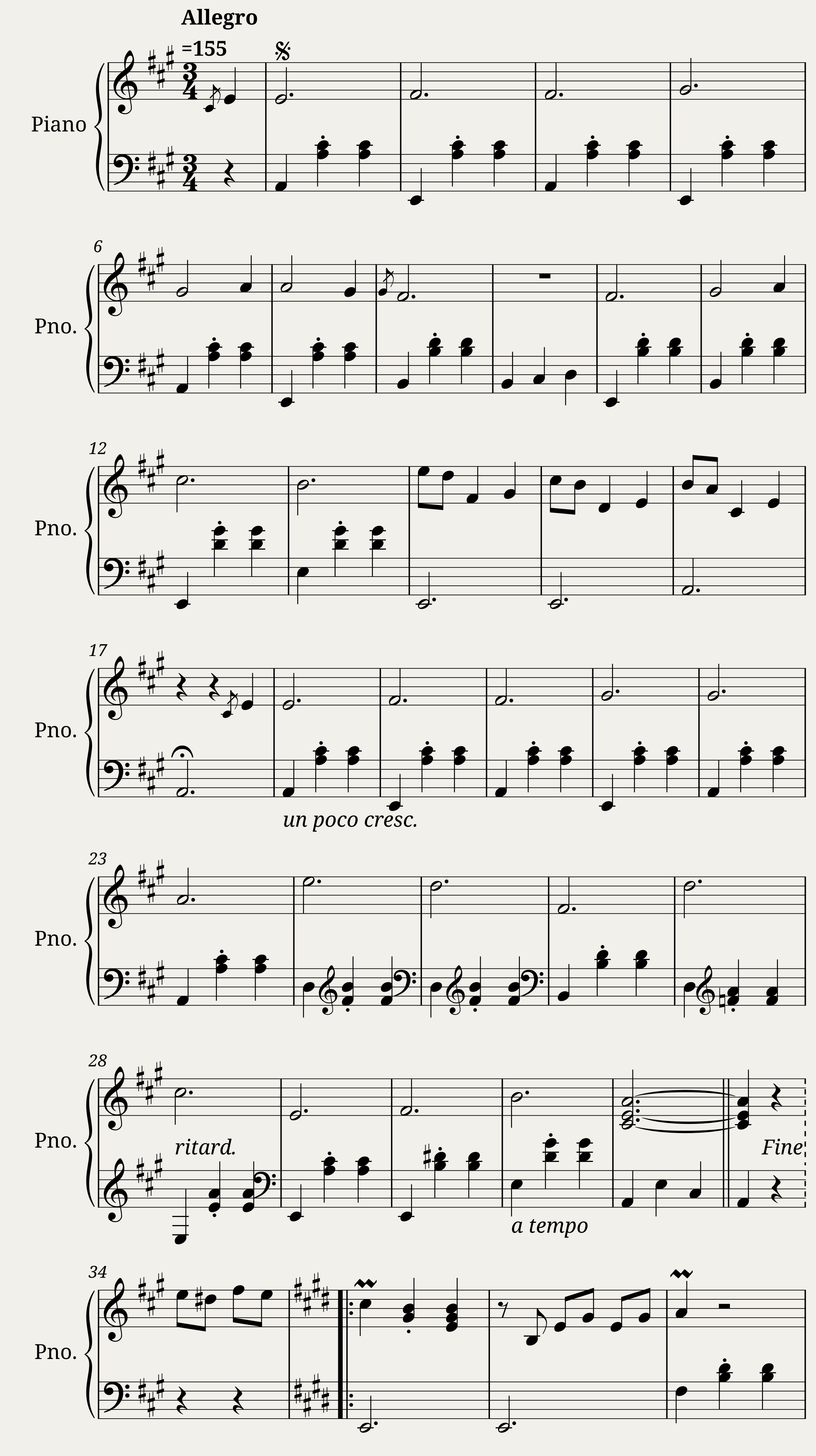 Gran vals - Francisco Tárrega — 1/2