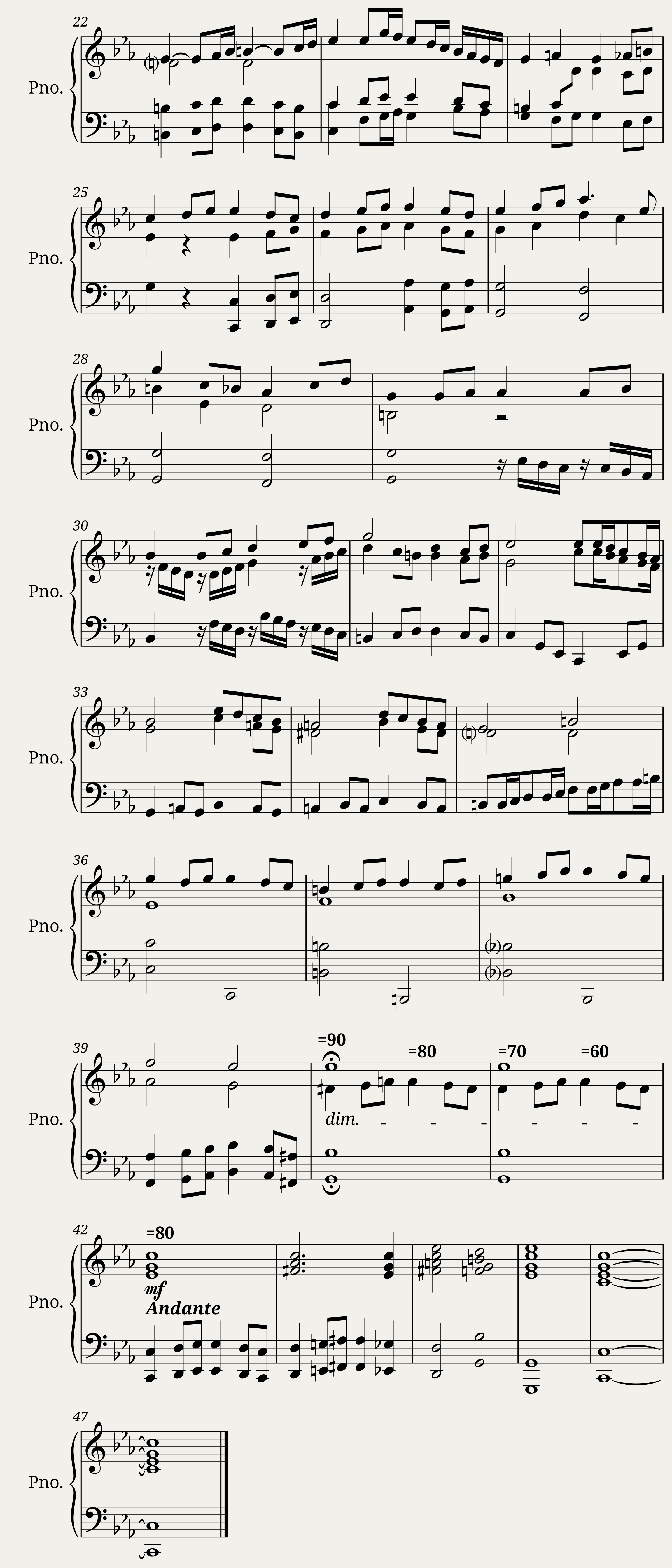 Preludio e fuga Op2 — 3/3