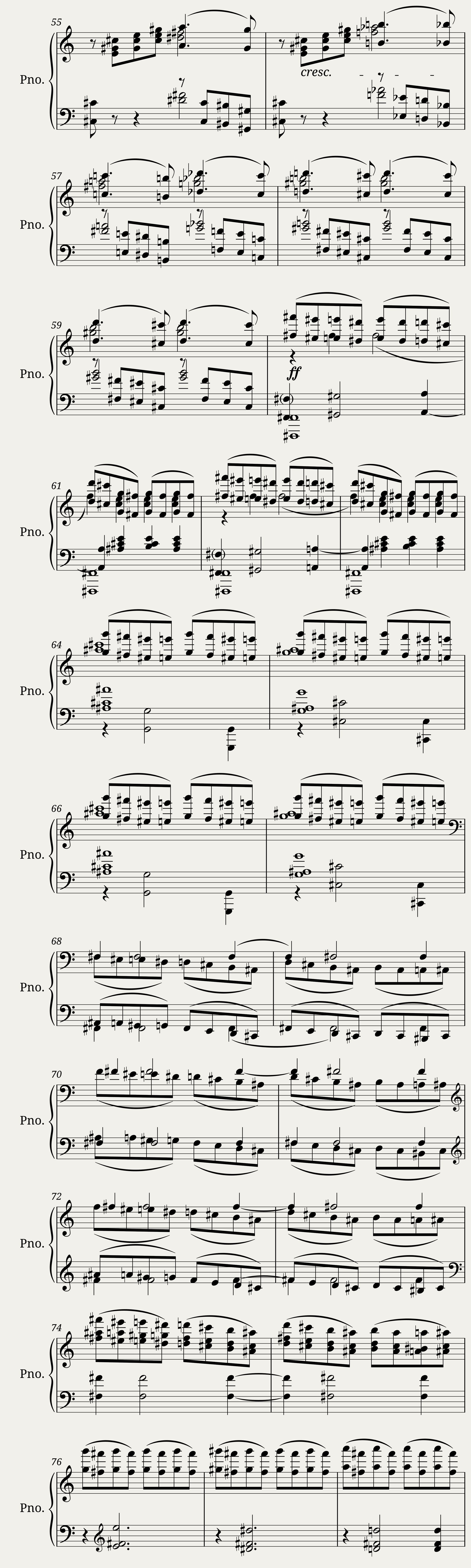 Swan Lake Op. 20 Act IV No.29 (Scene Finale) — 4/12