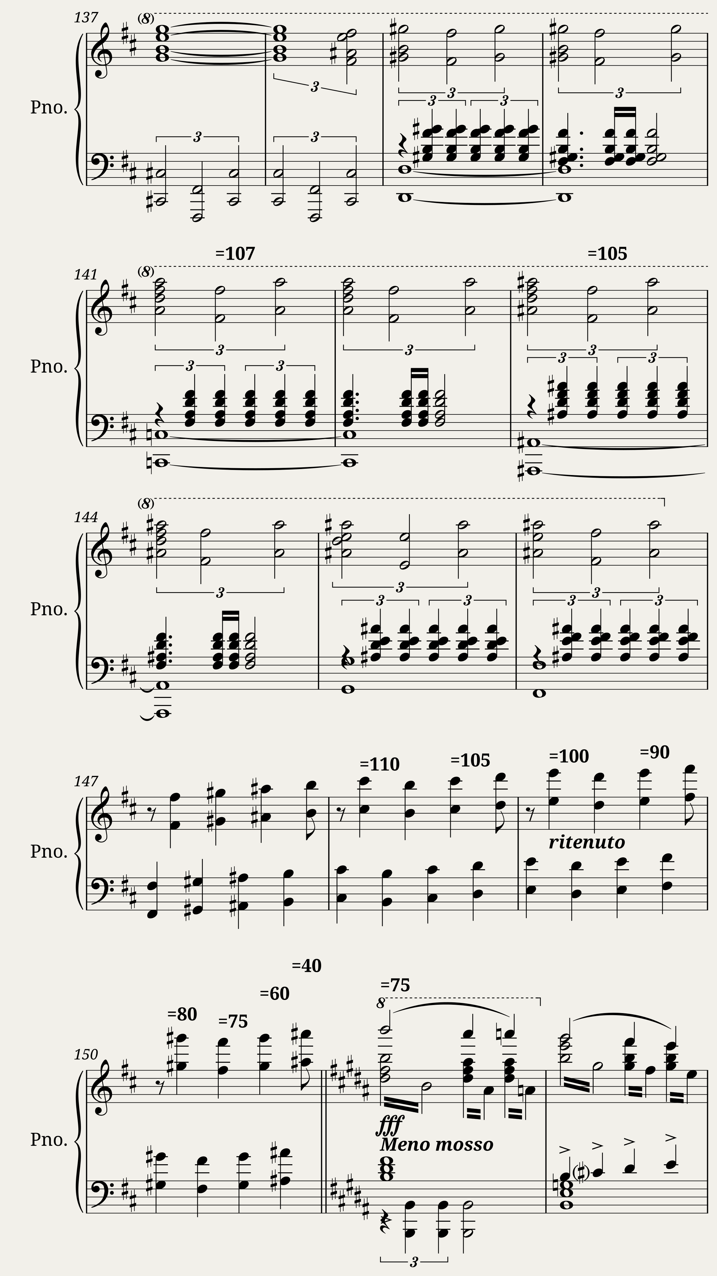Swan Lake Op. 20 Act IV No.29 (Scene Finale) — 8/12