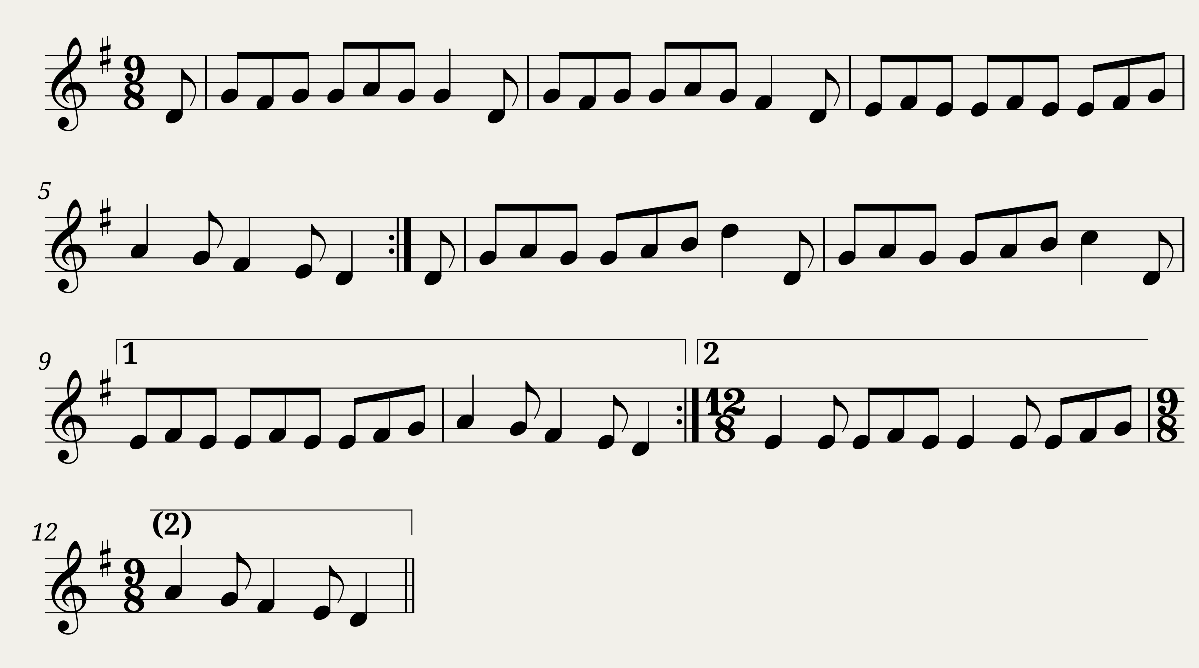 Traditional music - Old Sir Simon the King