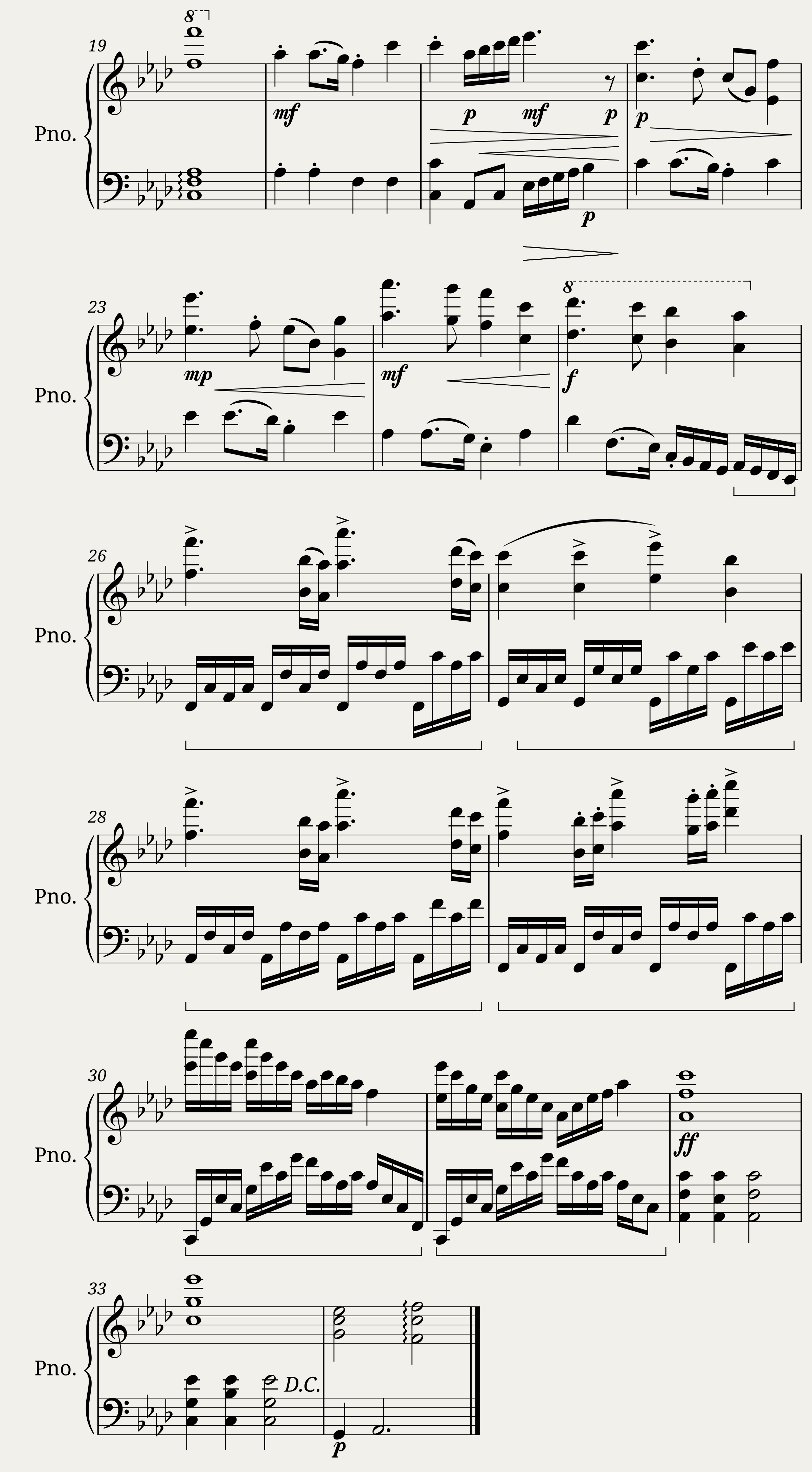 Bagatelle in F-Minor — 2/2