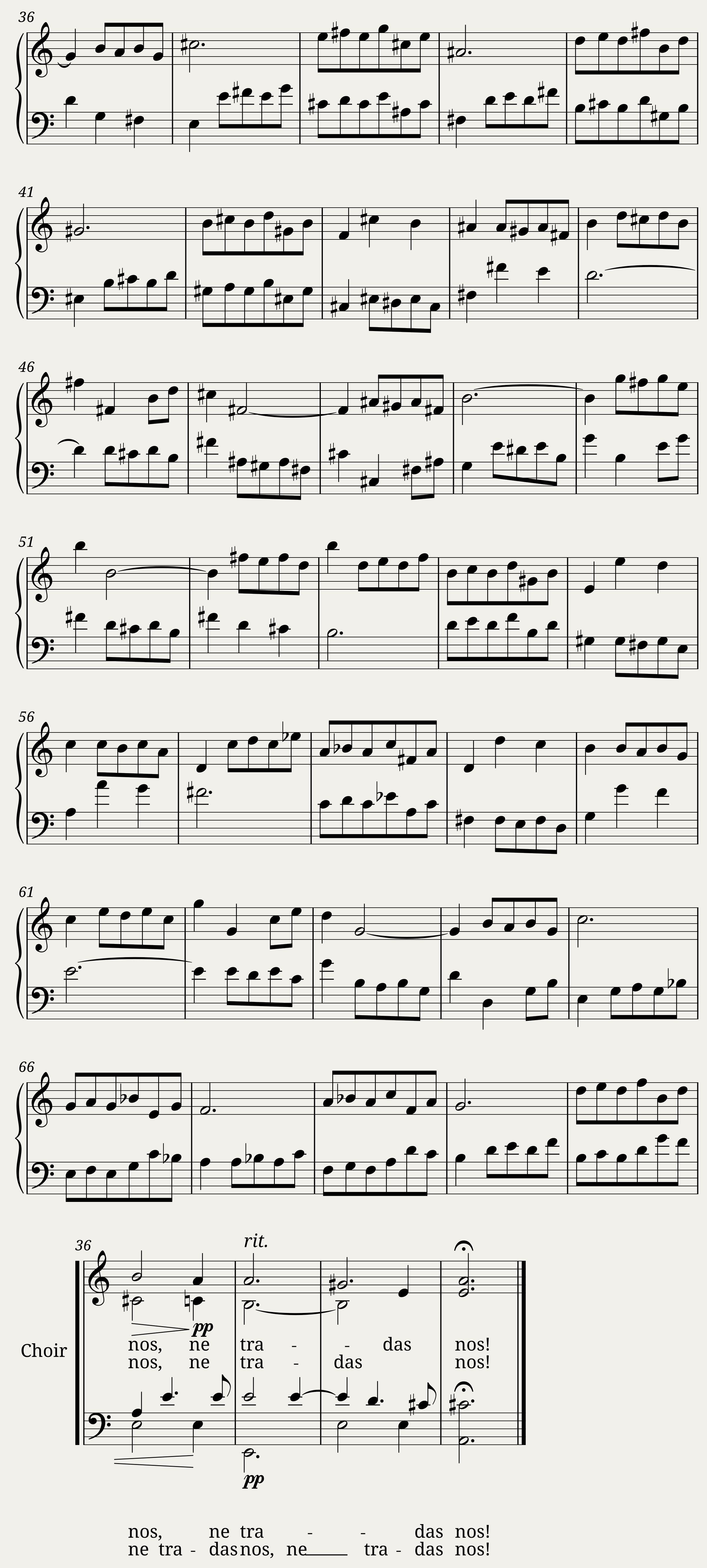 Inventio-I by Michael Smirnov (Harpsichord sound with A = 415 Hz) — 2/2
