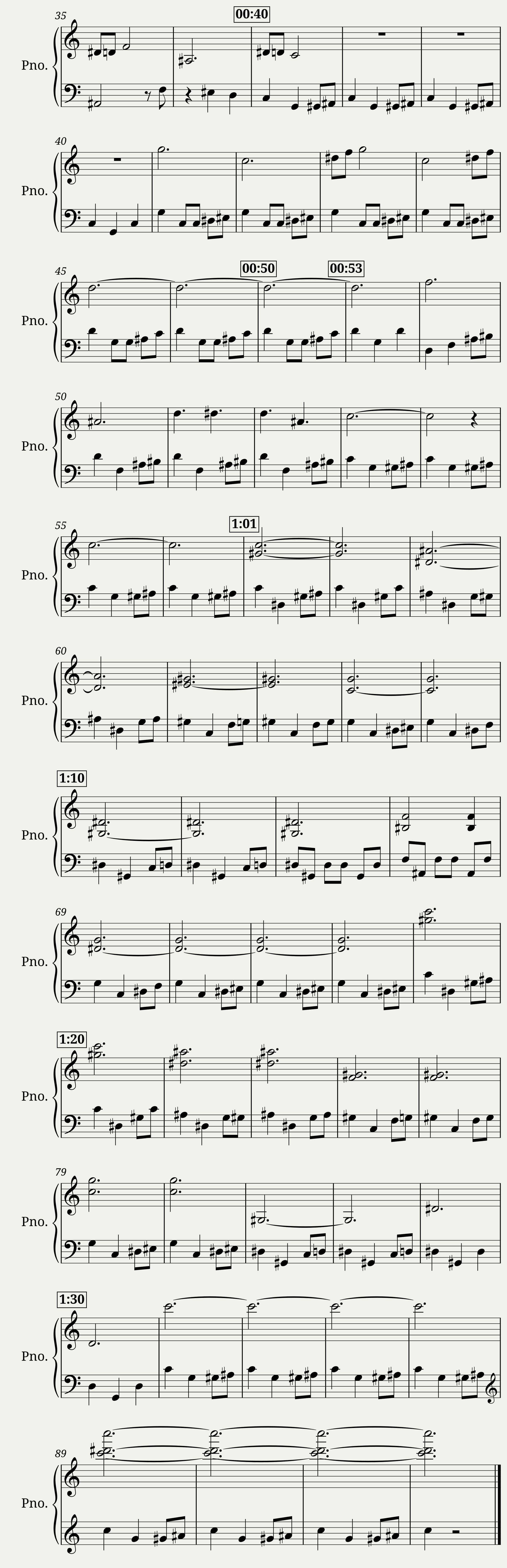 A song of fire and ice (piano) — 2/2