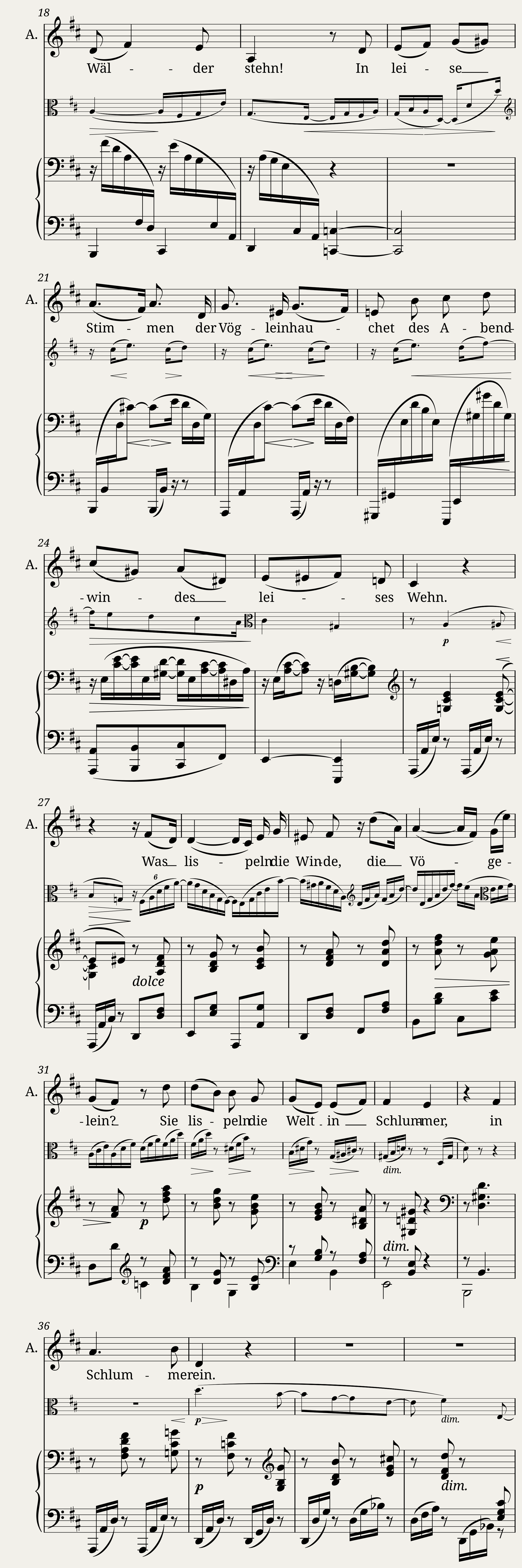 Gestillte Sehnsucht — 2/5