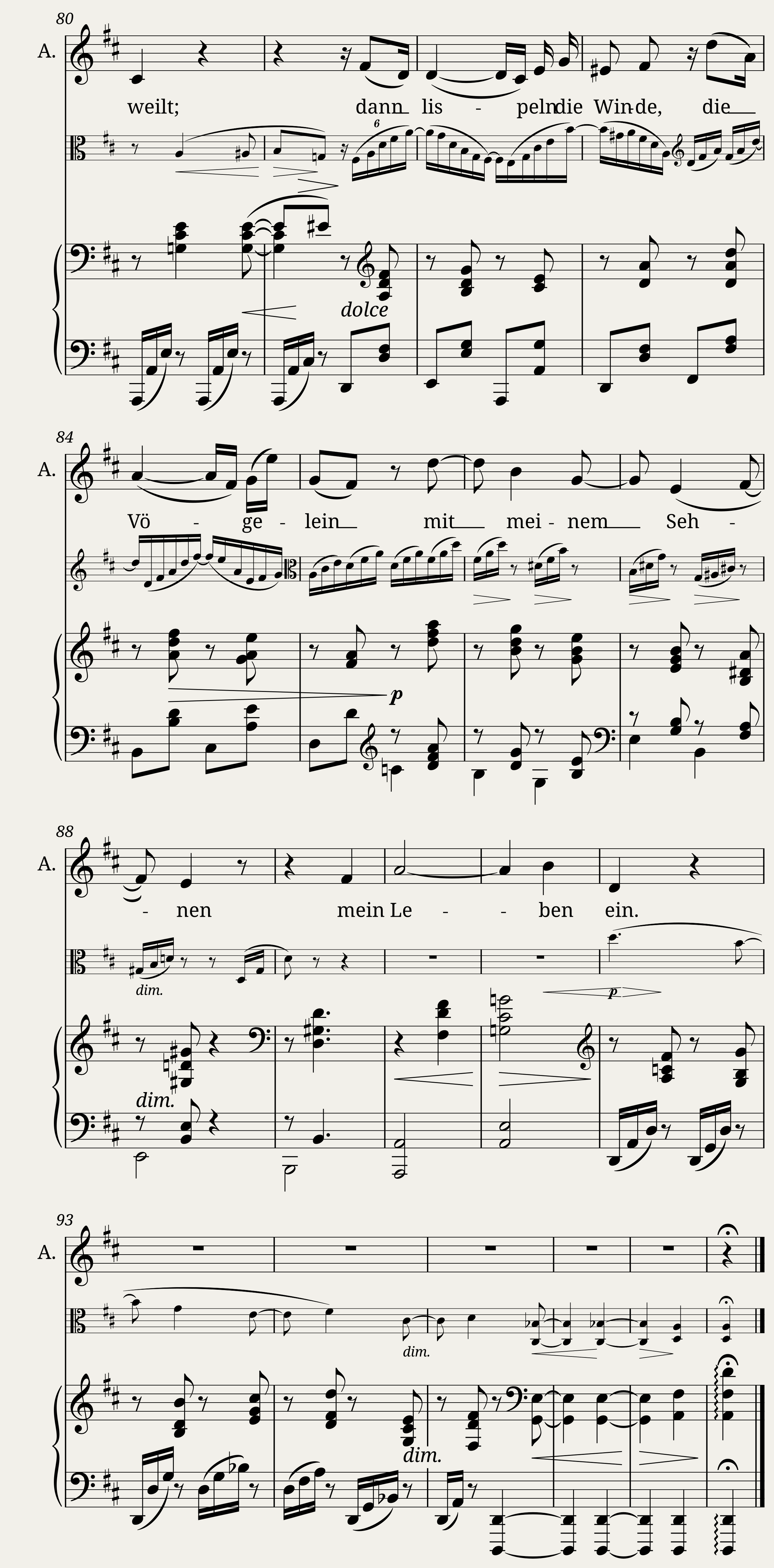 Gestillte Sehnsucht — 5/5
