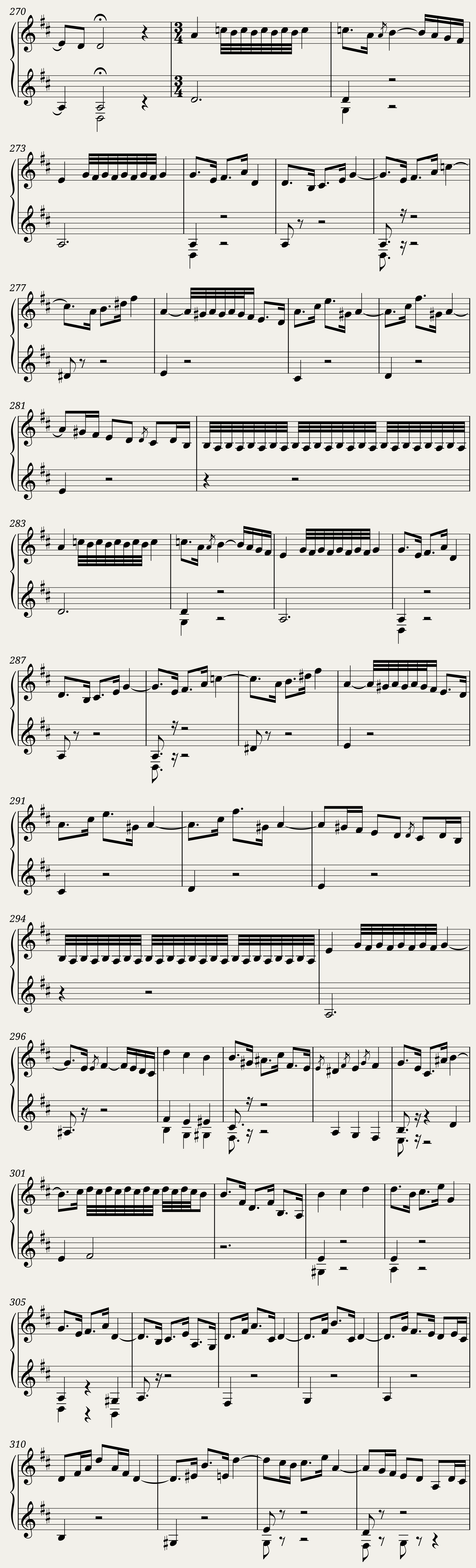 BWV 1011: Cello Suite No. 5 in C minor (A = 415 Hz) — 15/15