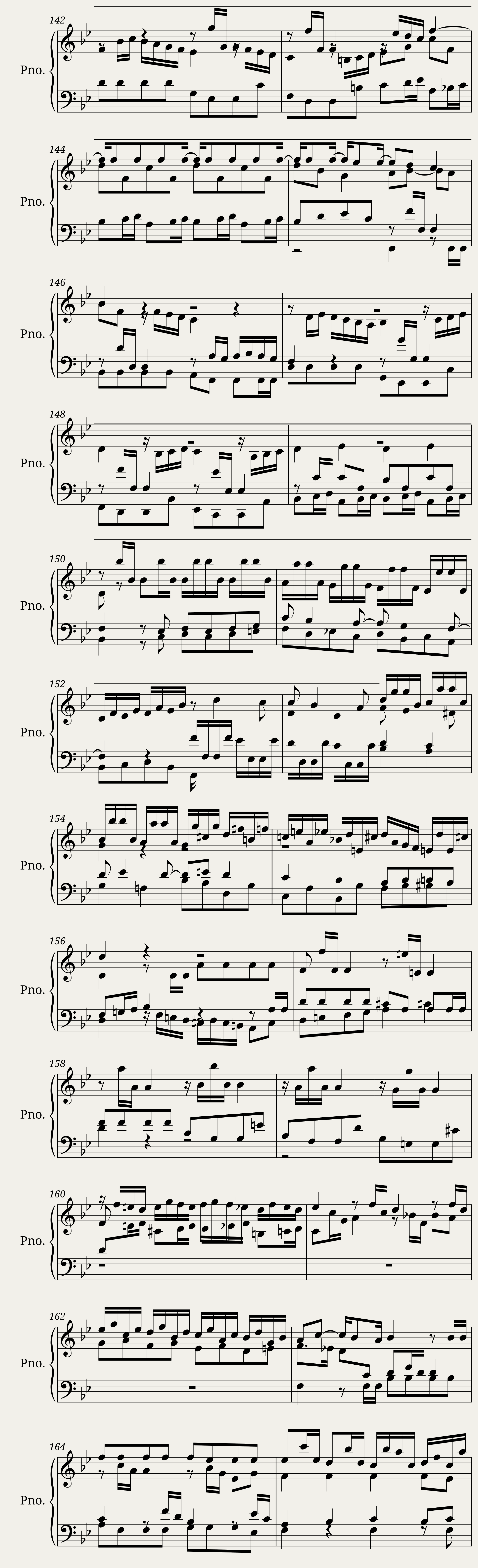 Bach js capriccio bwv 992 — 9/10
