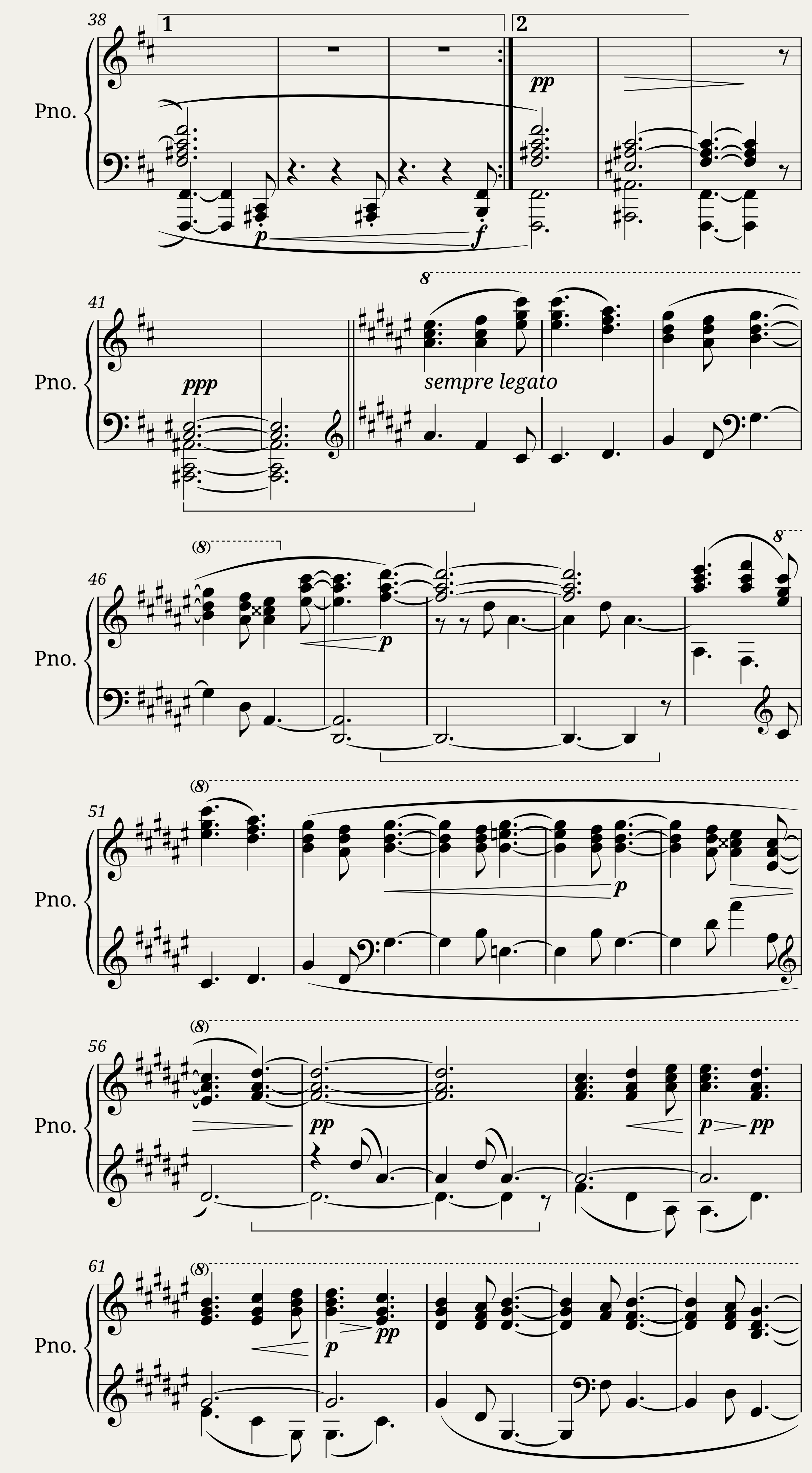 Brahms - Ballade Op 10 No 3 - Intermezzo — 3/5